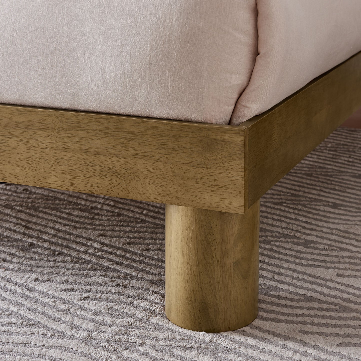 Runa Wood King Platform Bed by Modway MOD-7210-FRO