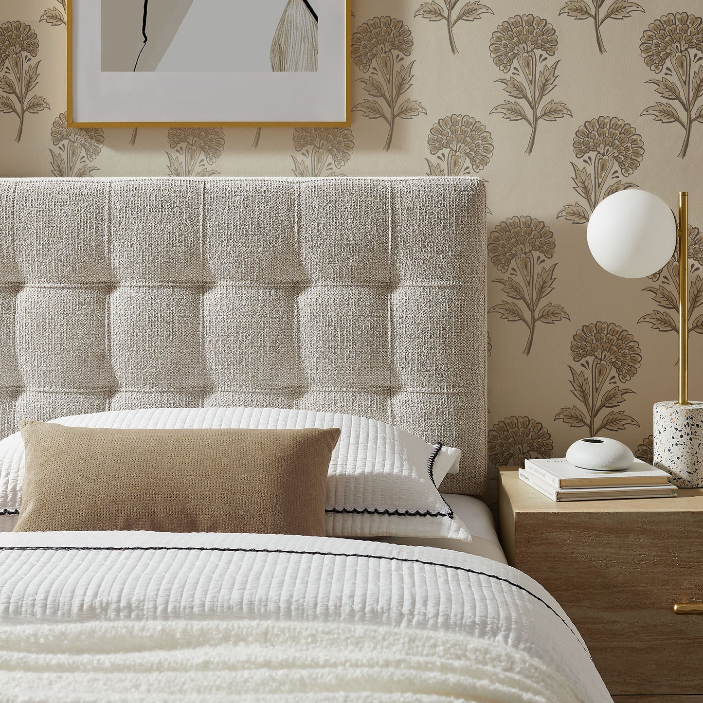 Lily Upholstered Twin Size Headboard by Modway