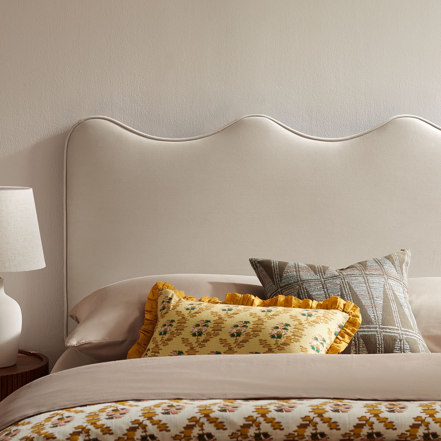 Athena Stain-Resistant Performance Velvet Full Size Headboard by Modway