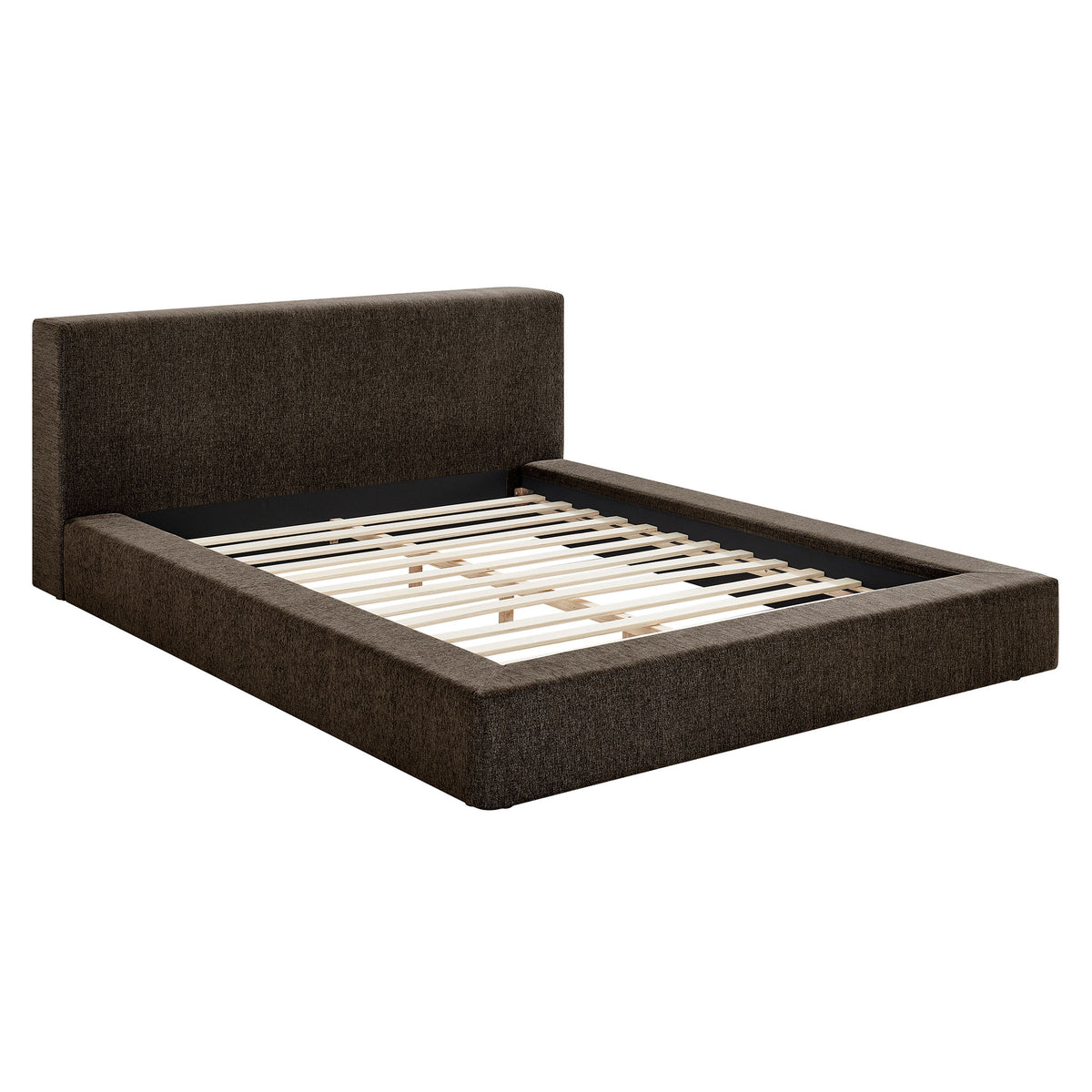 Luma Chenille Upholstered Queen Platform Bed Frame by Modway