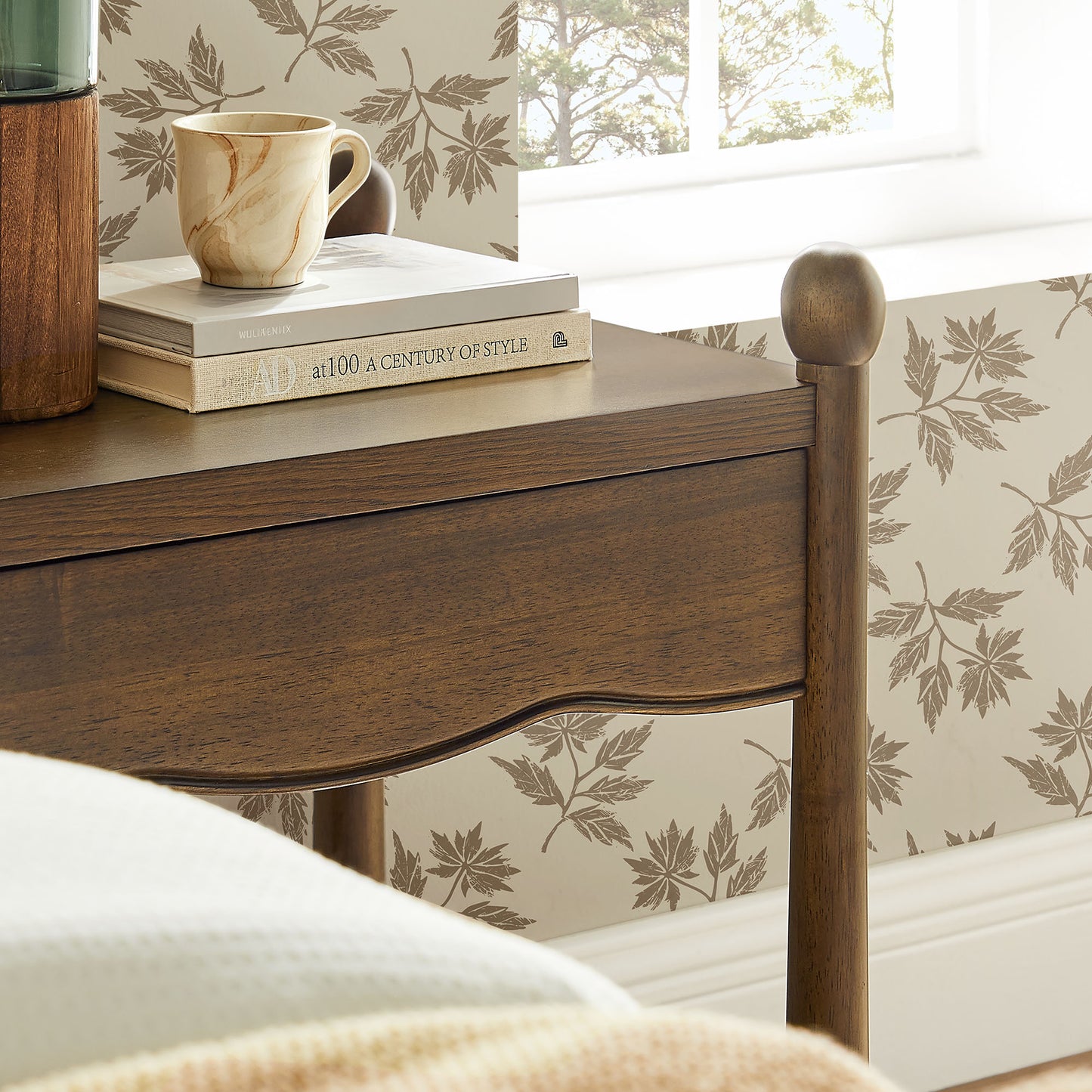 Darcy Wood Nightstand or Side Table by Modway