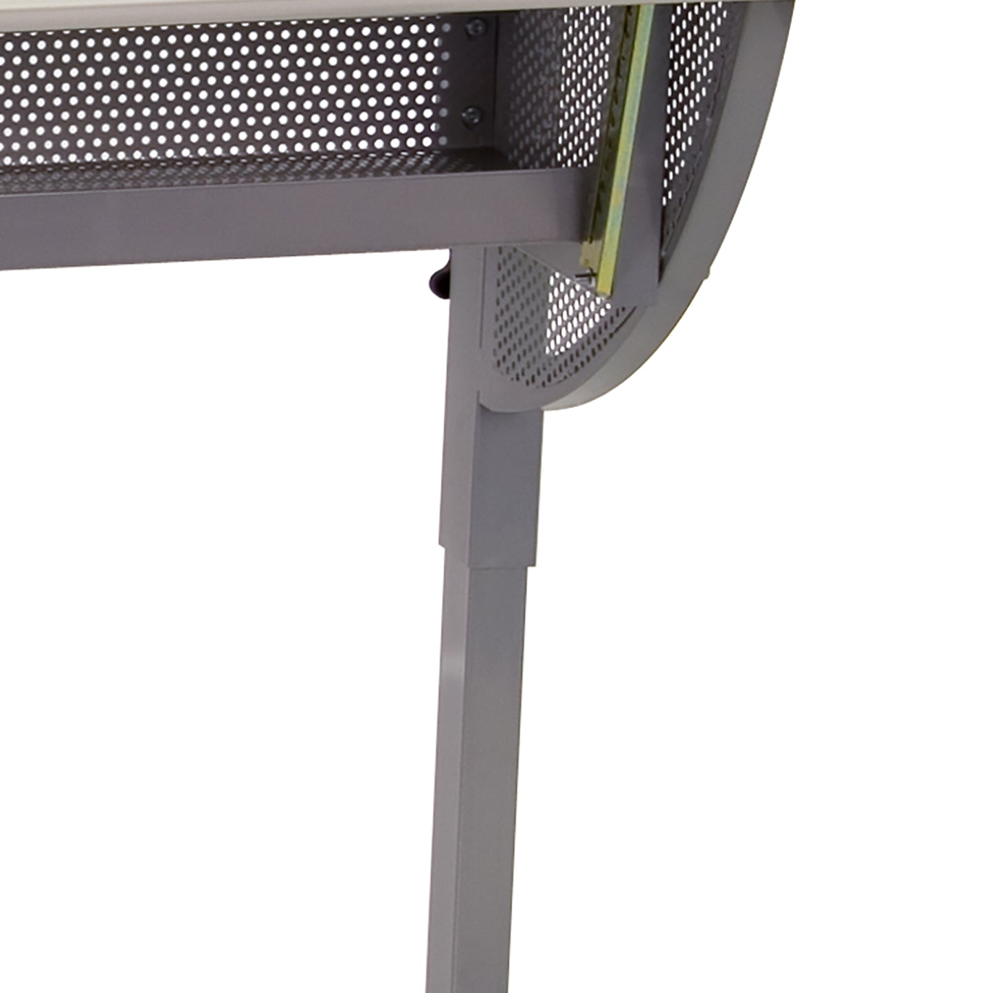 Berkley Adjustable Drawing and Drafting Table with Pewter Frame Cherry NAN-JN-2433-GG