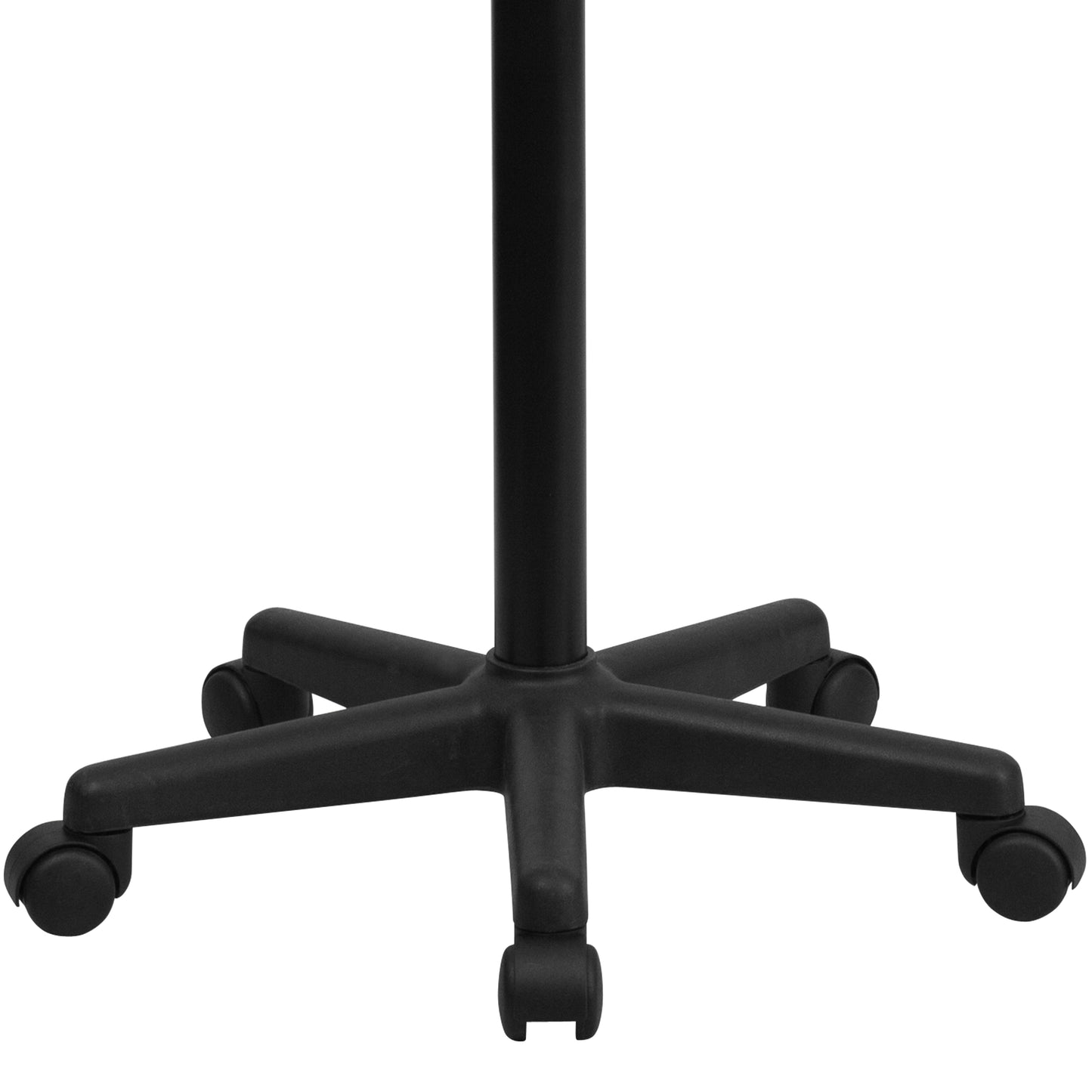 Eve Black Sit to Stand Mobile Laptop Computer Desk Black NAN-JN-2792-GG