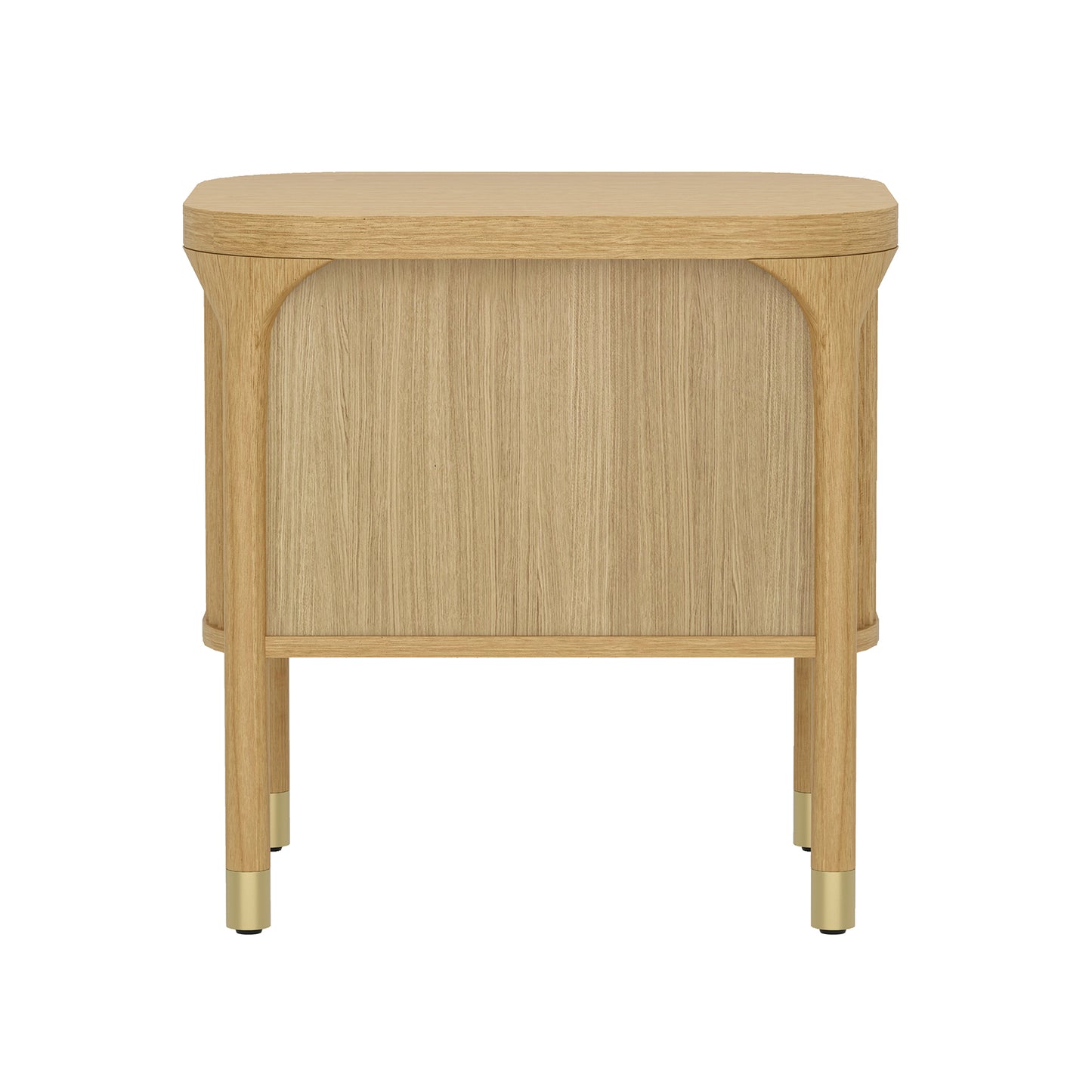 Park Contemporary 24" Nightstand in Natural (2-Drawer) NS1525-1