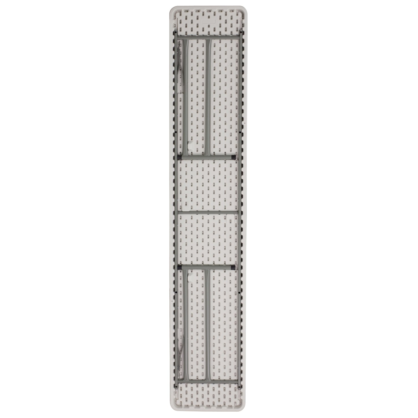 Kathryn 8-Foot Granite White Plastic Folding Training Table White