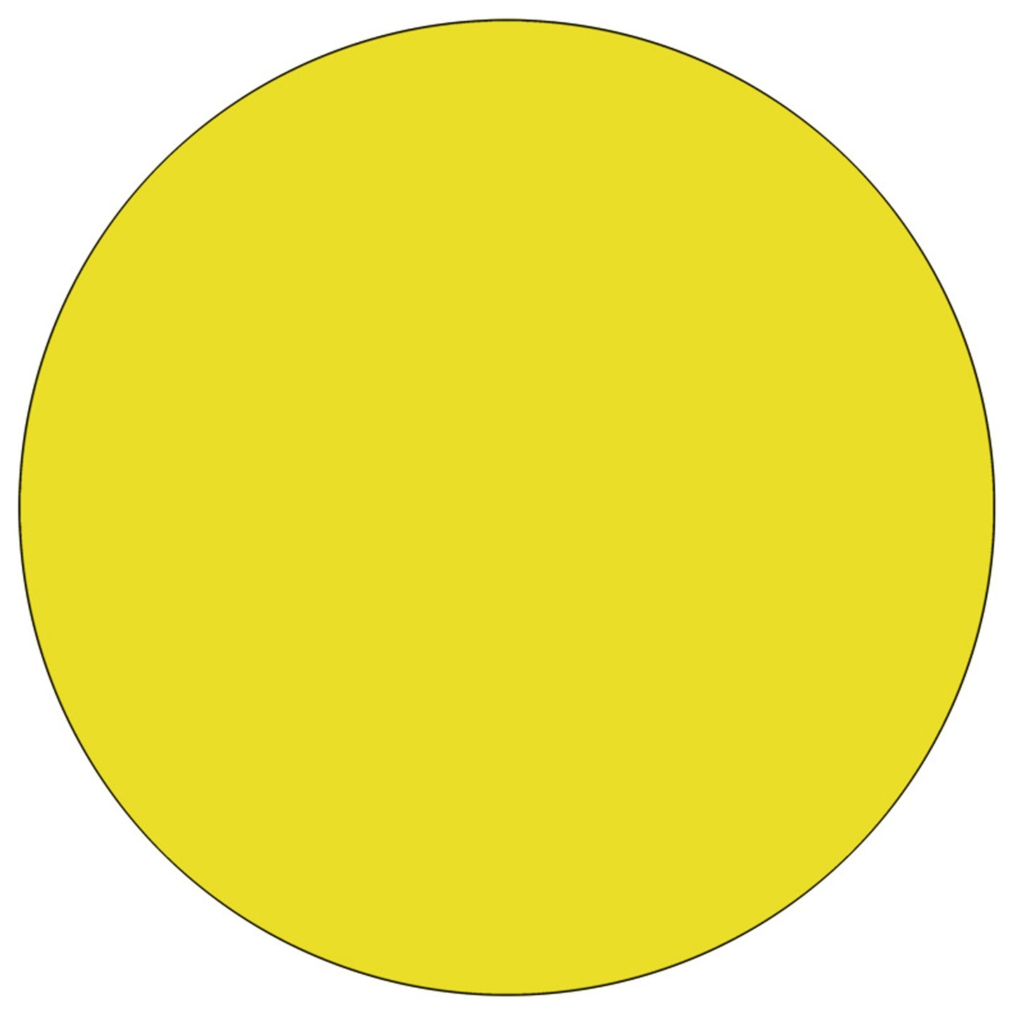 Wren 48'' Round Yellow HP Laminate Activity Table - Standard Height Adjustable Legs Yellow XU-A48-RND-YEL-H-A-GG