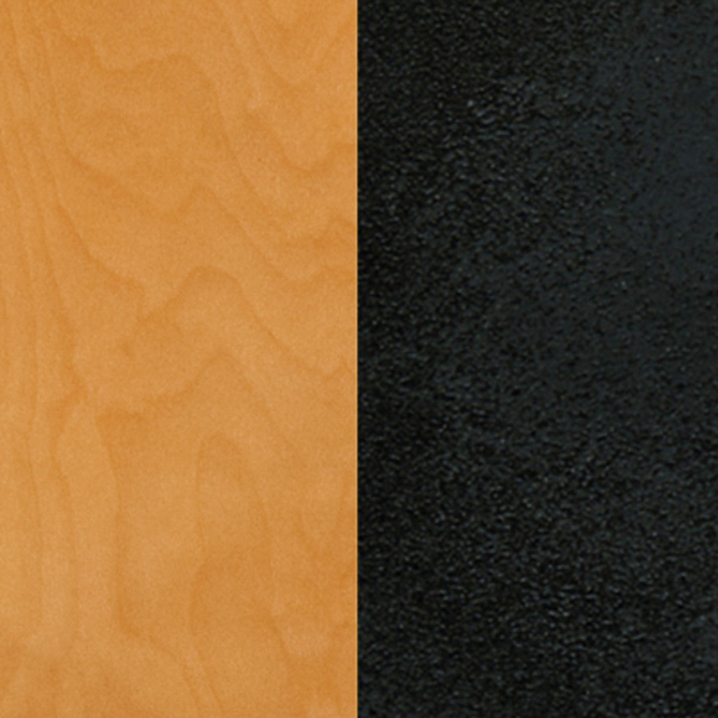 HERCULES Series Black School House Back Metal Restaurant Chair - Natural Wood Seat Natural Wood Seat/Black Metal Frame