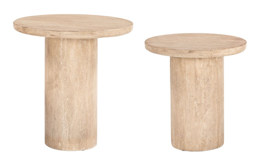 Fenith Accent Table Set Natural