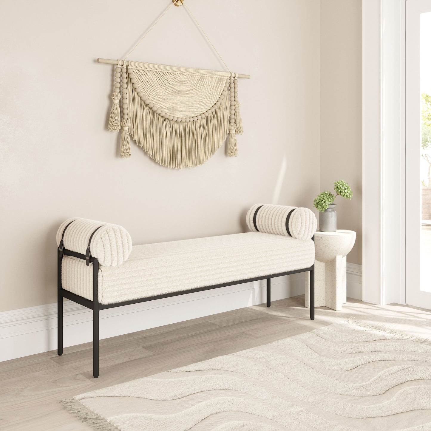 Barrow Bench Cream - 6