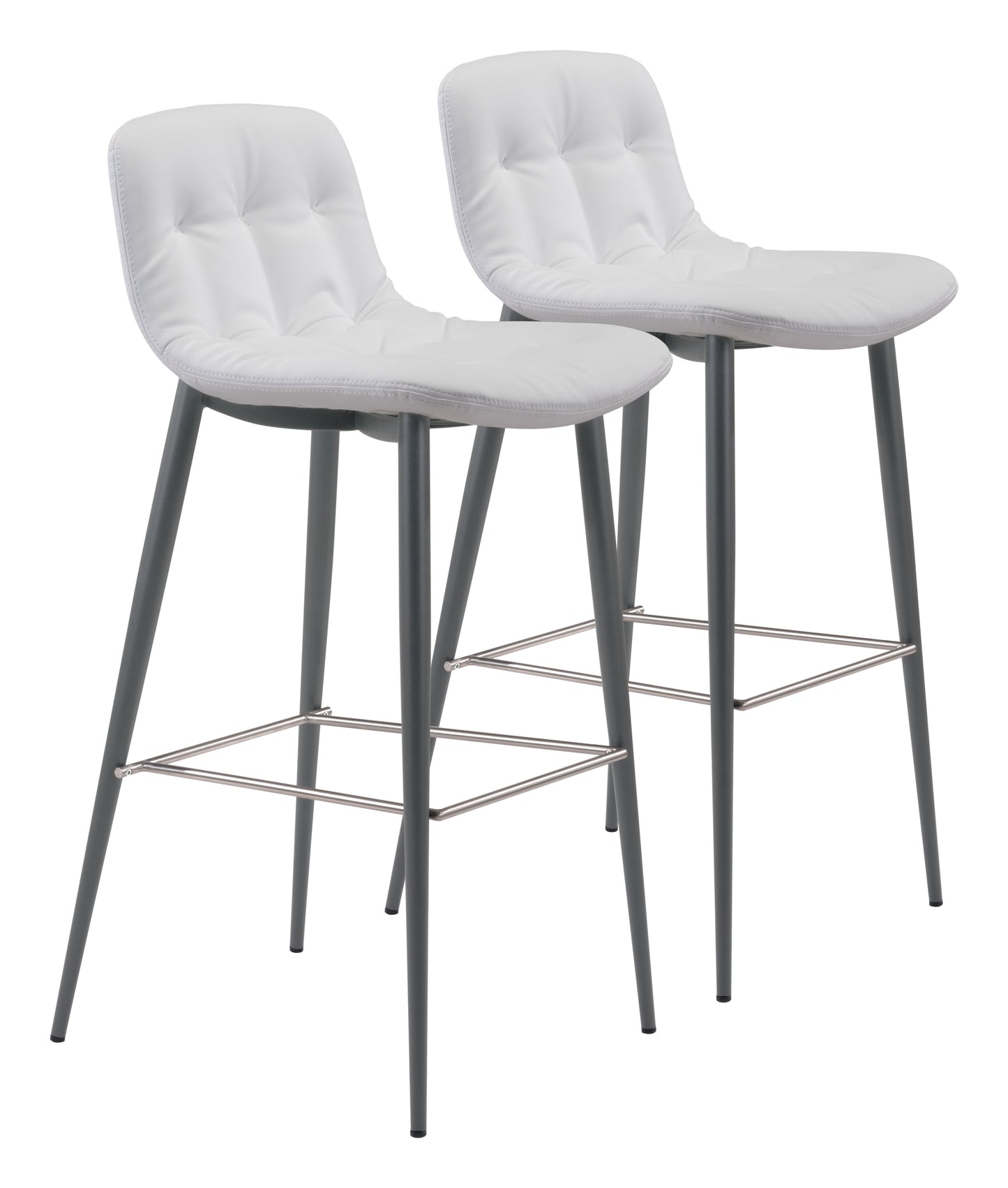 Tangiers Barstool (Set of 2) White