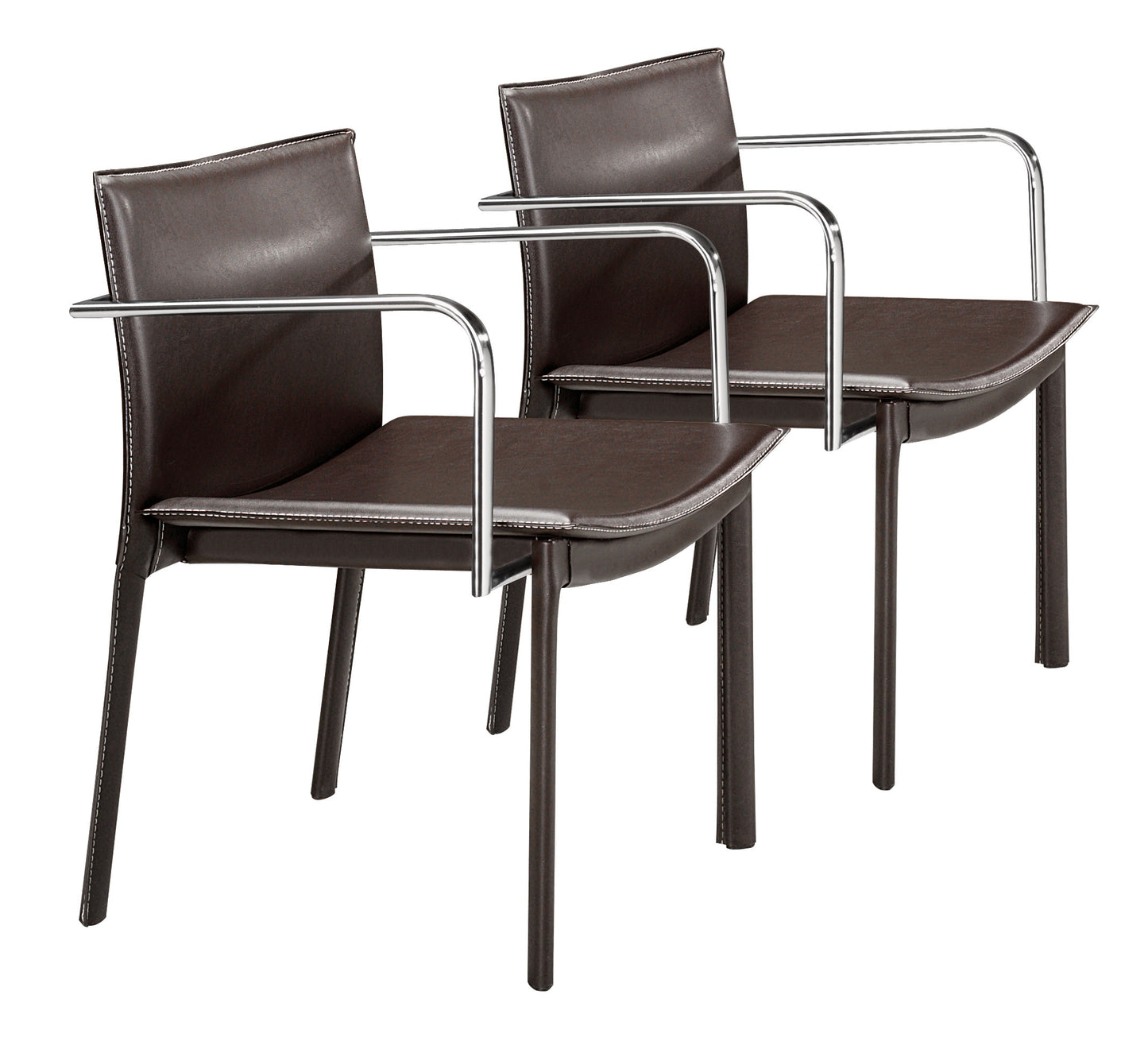 Gekko Conference Chair (Set of 2) Espresso