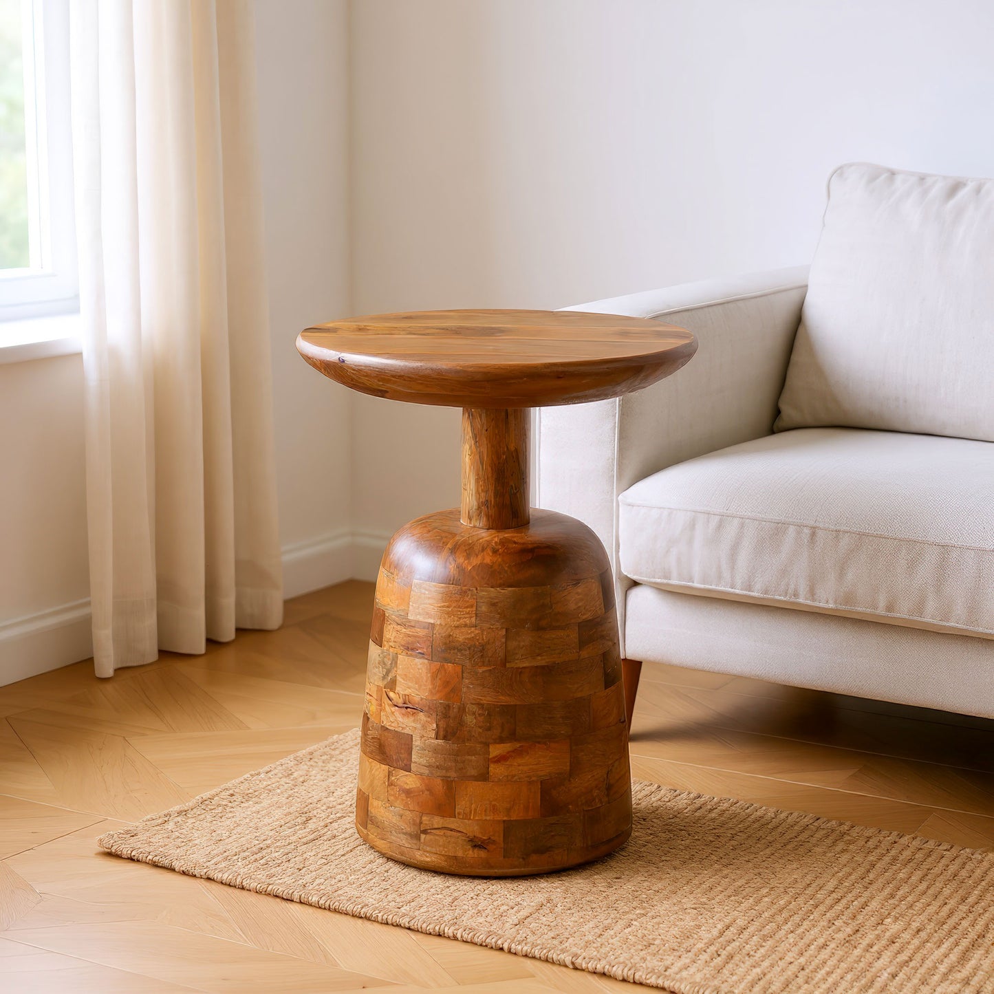 Kelk Side Table Walnut - 7