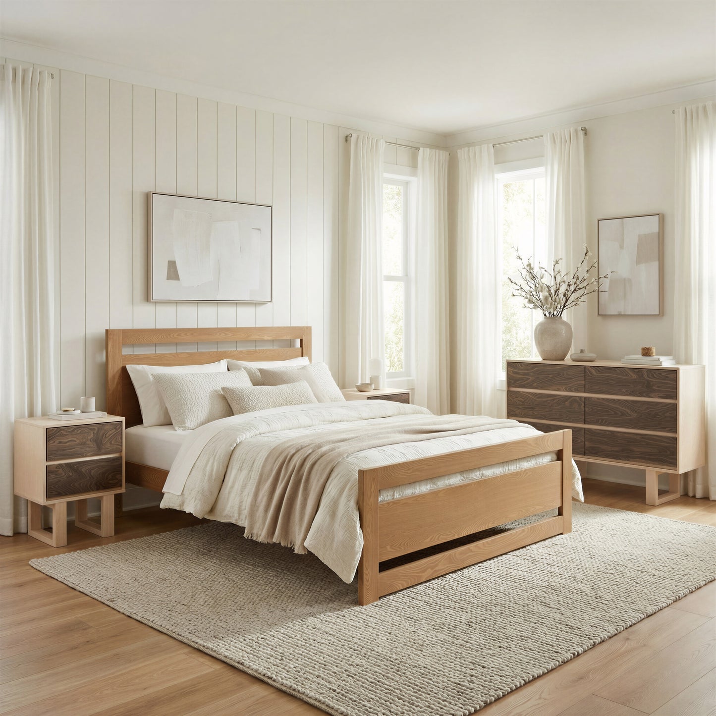 Repos Queen Bed Brown - 11