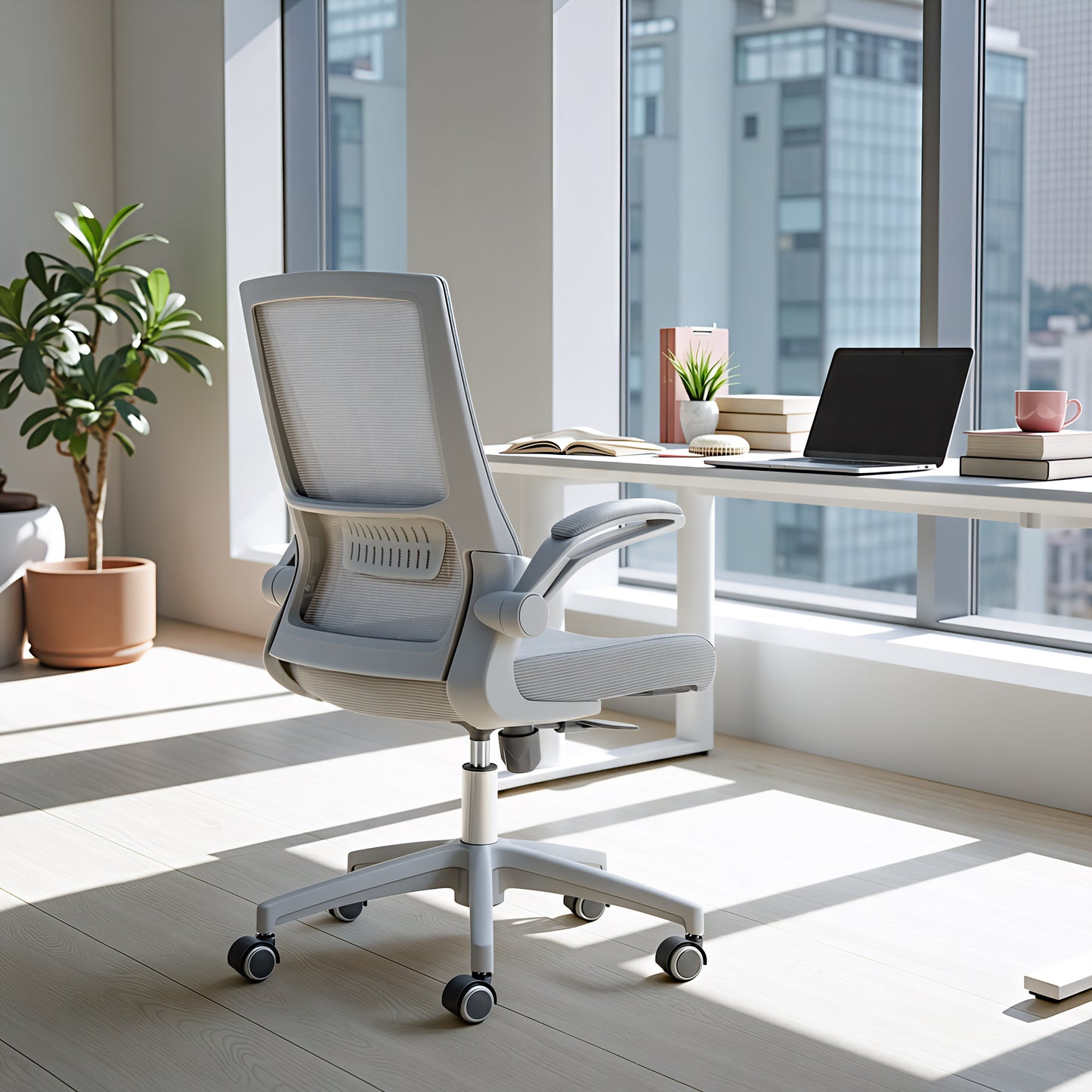 Pater Office Chair Gray - 9