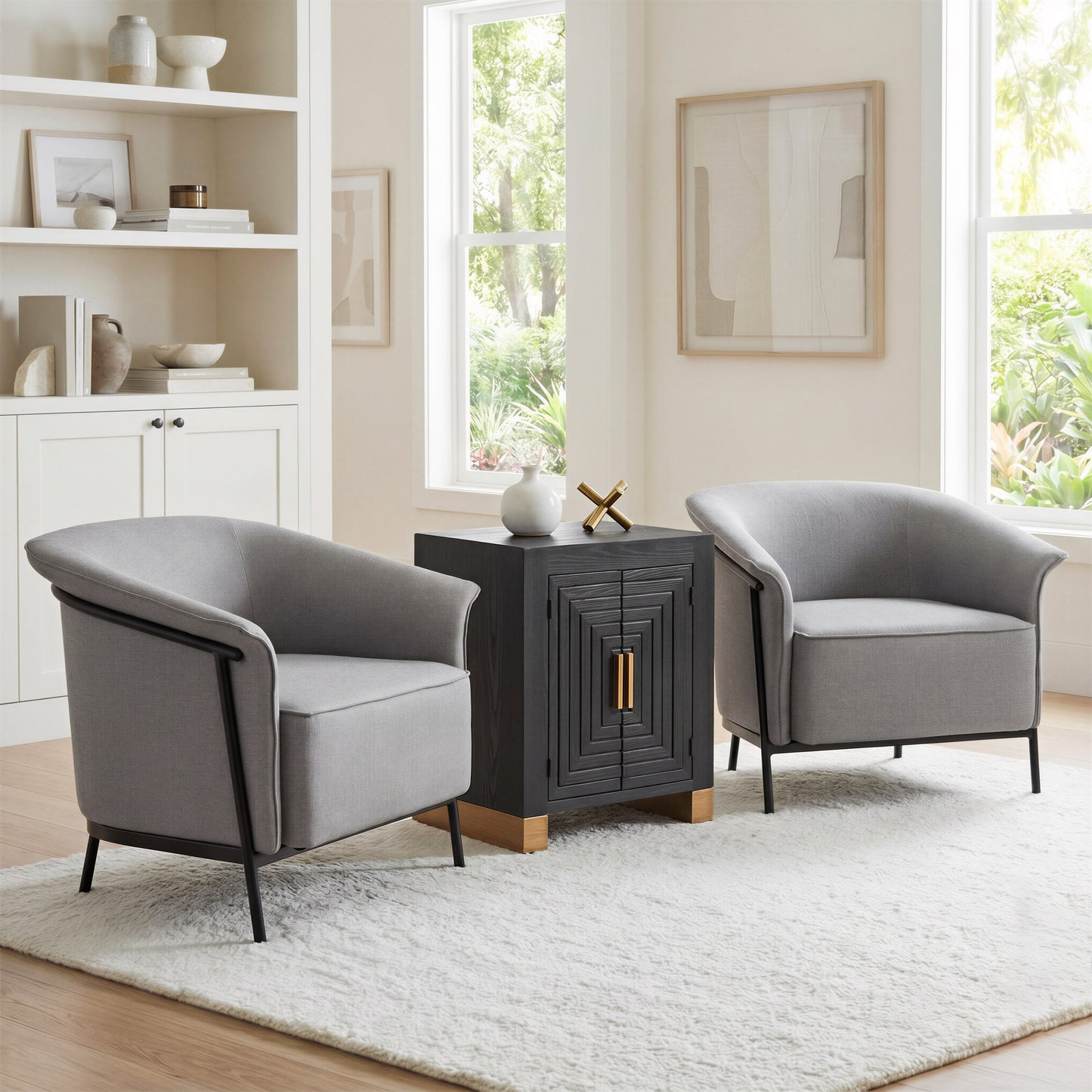Trazo Side Table Black - 9