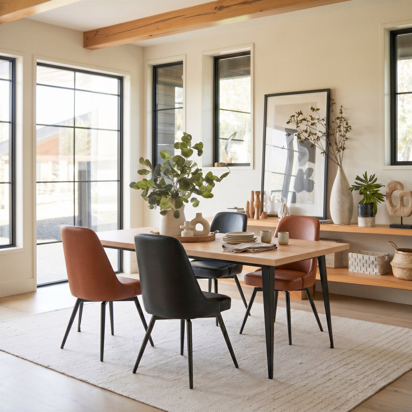 Saelen Dining Table Natural - 11