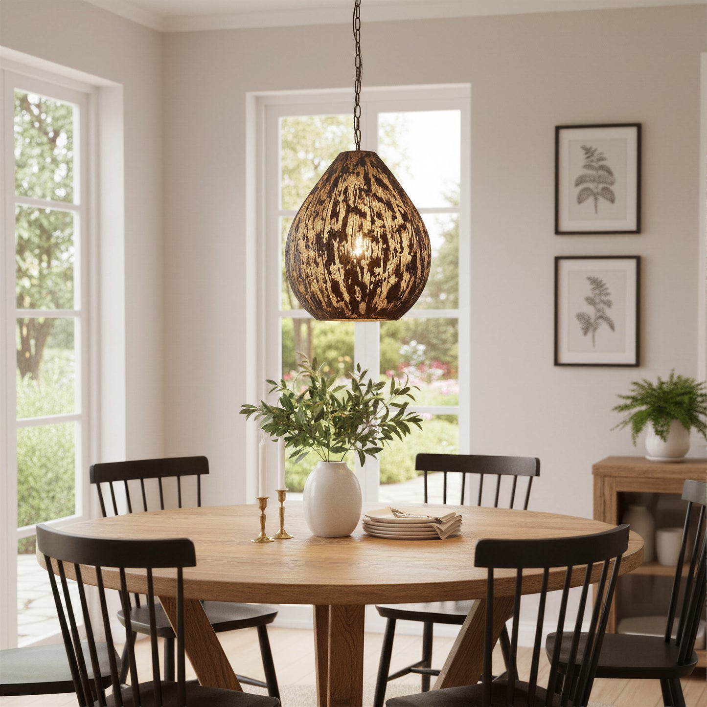 Koza Ceiling Lamp Black - 7