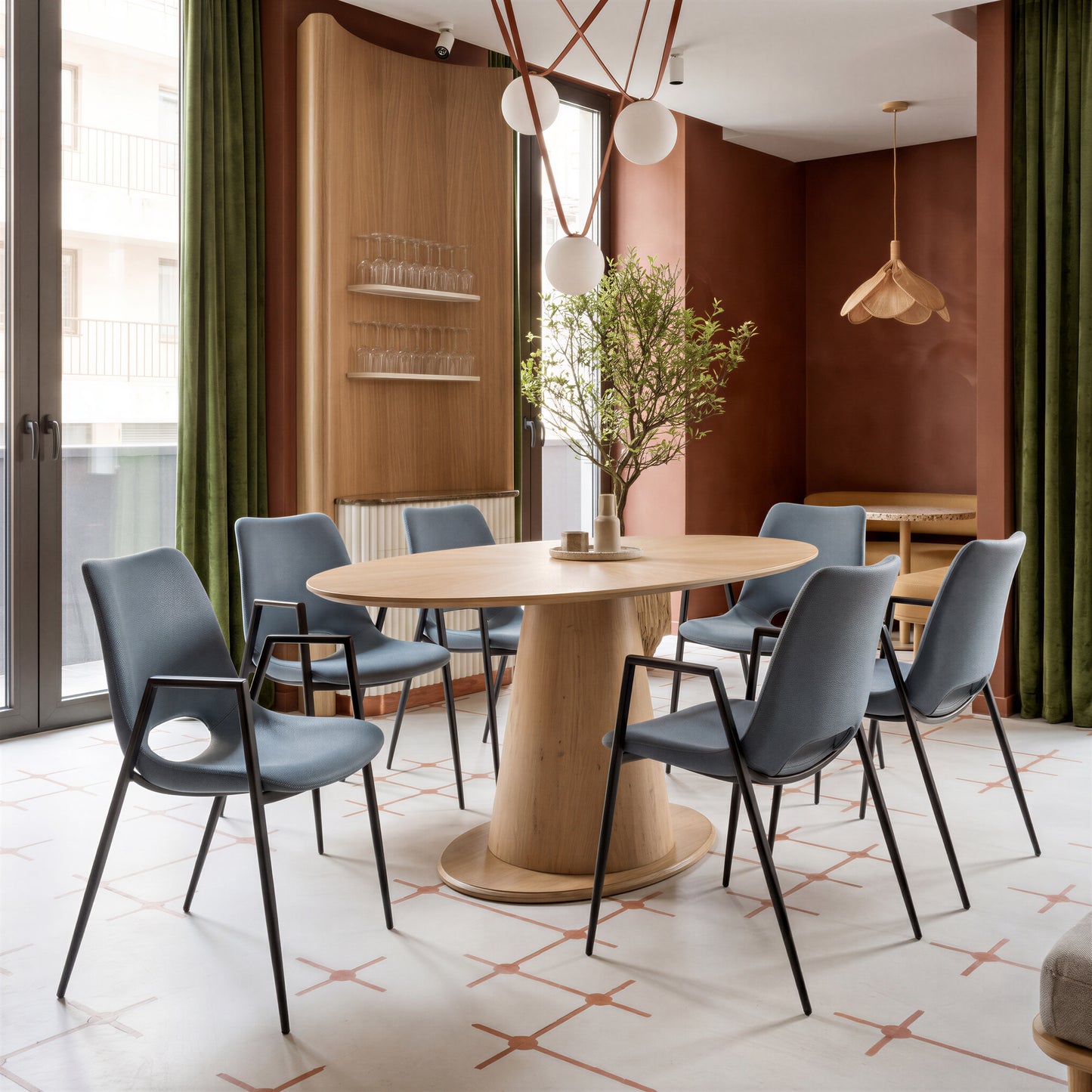 Disque Dining Table Natural - 10