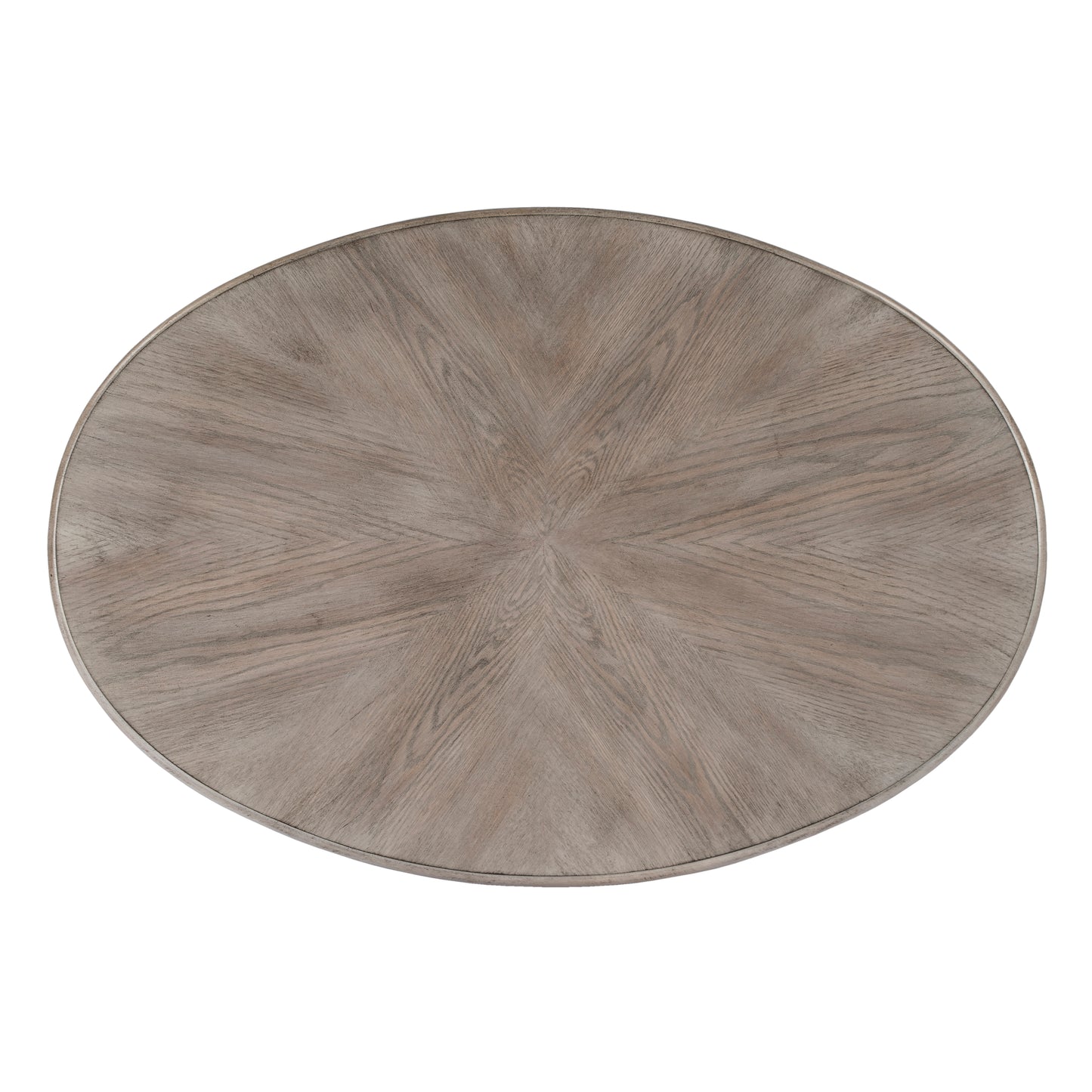 Clayton Oval Wood Coffee Table in Natural Wood  1234247