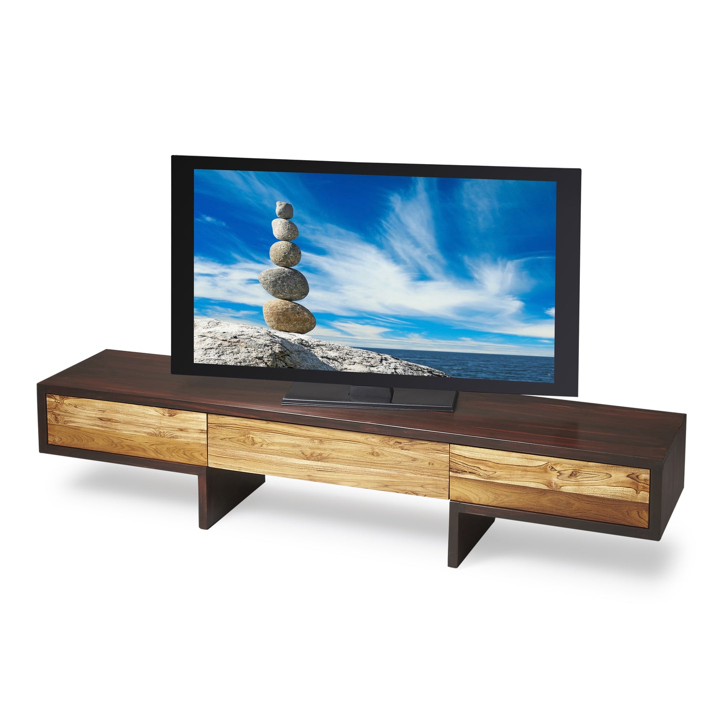 Ian Modern 65" TV Stand in Multi-Color 1782140