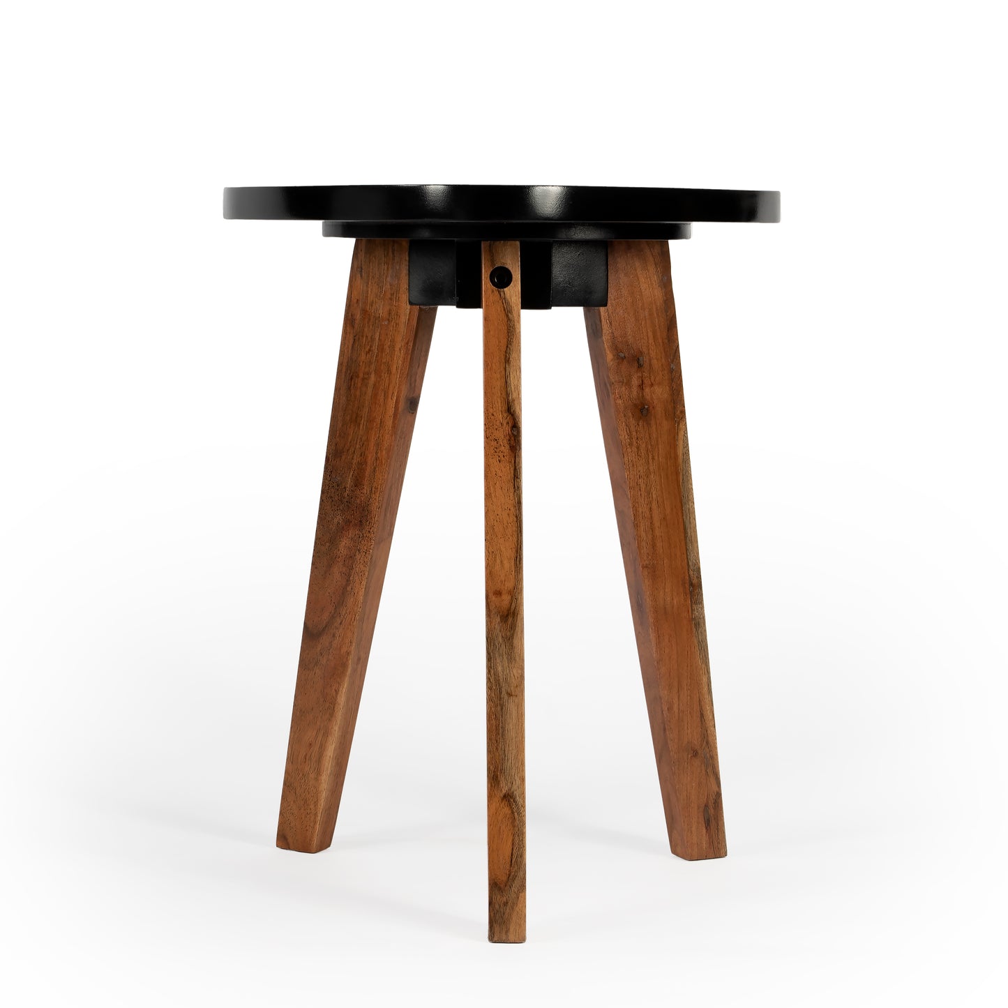 Del Mar Contemporary Side Table in Black 3303295
