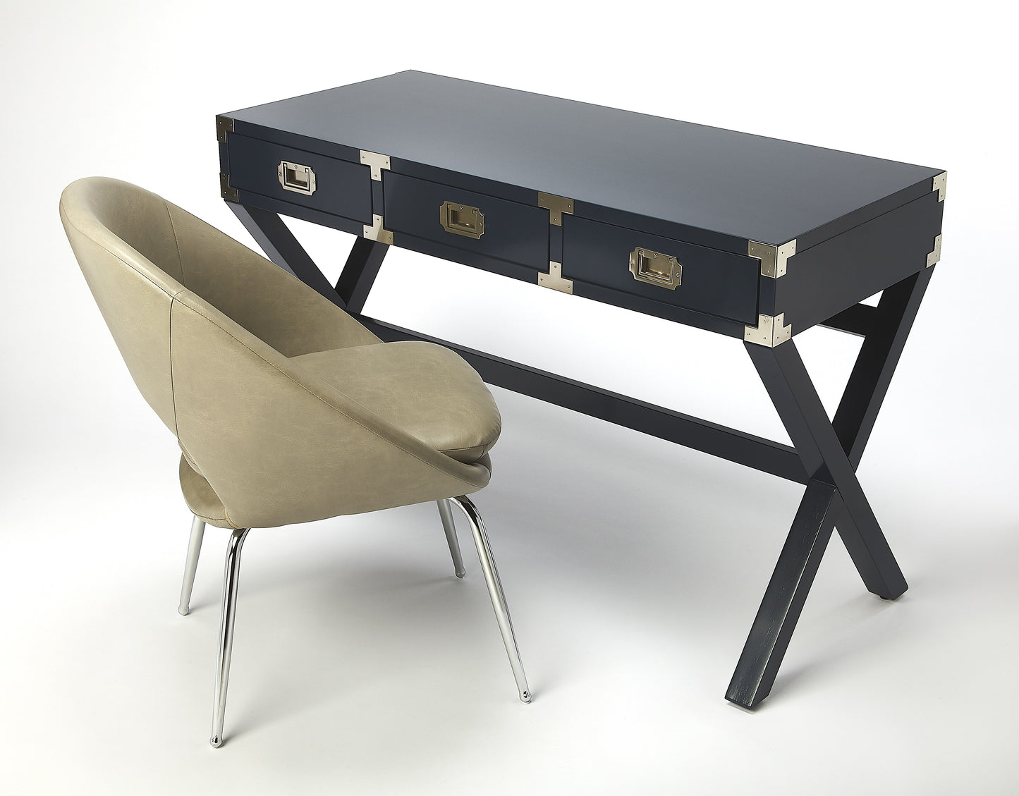 Anew Campaign Desk in Blue 5255291