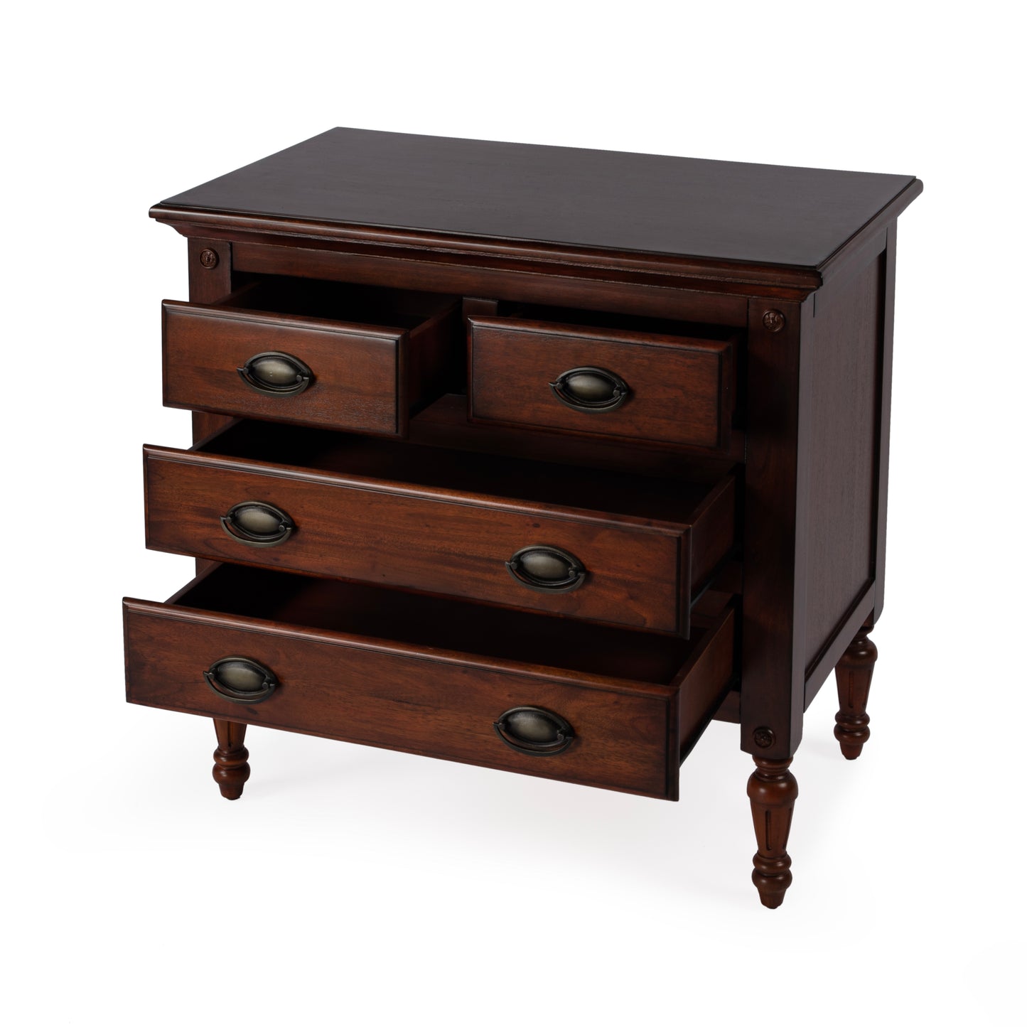 Easterbrook 4 Drawer Chest in Medium Brown 9306024