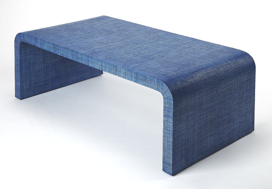 Chatham Waterfall Coffee Table in Blue  9744361