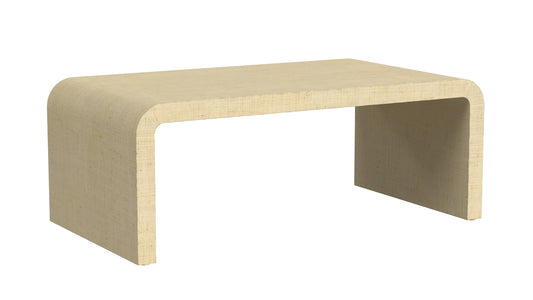 Chatham Raffia Waterfall Coffee Table in Natural  9744362
