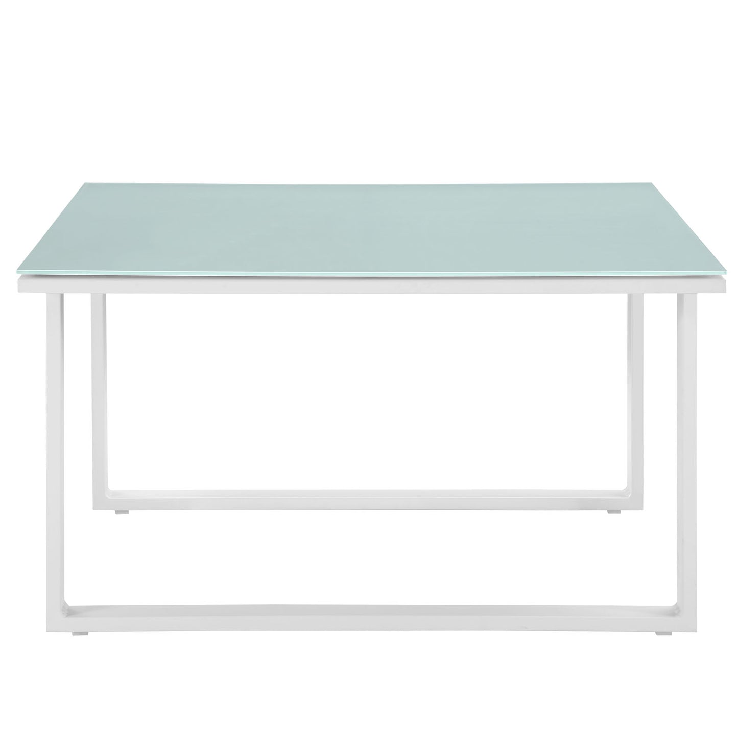 Fortuna Outdoor Patio Side Table White