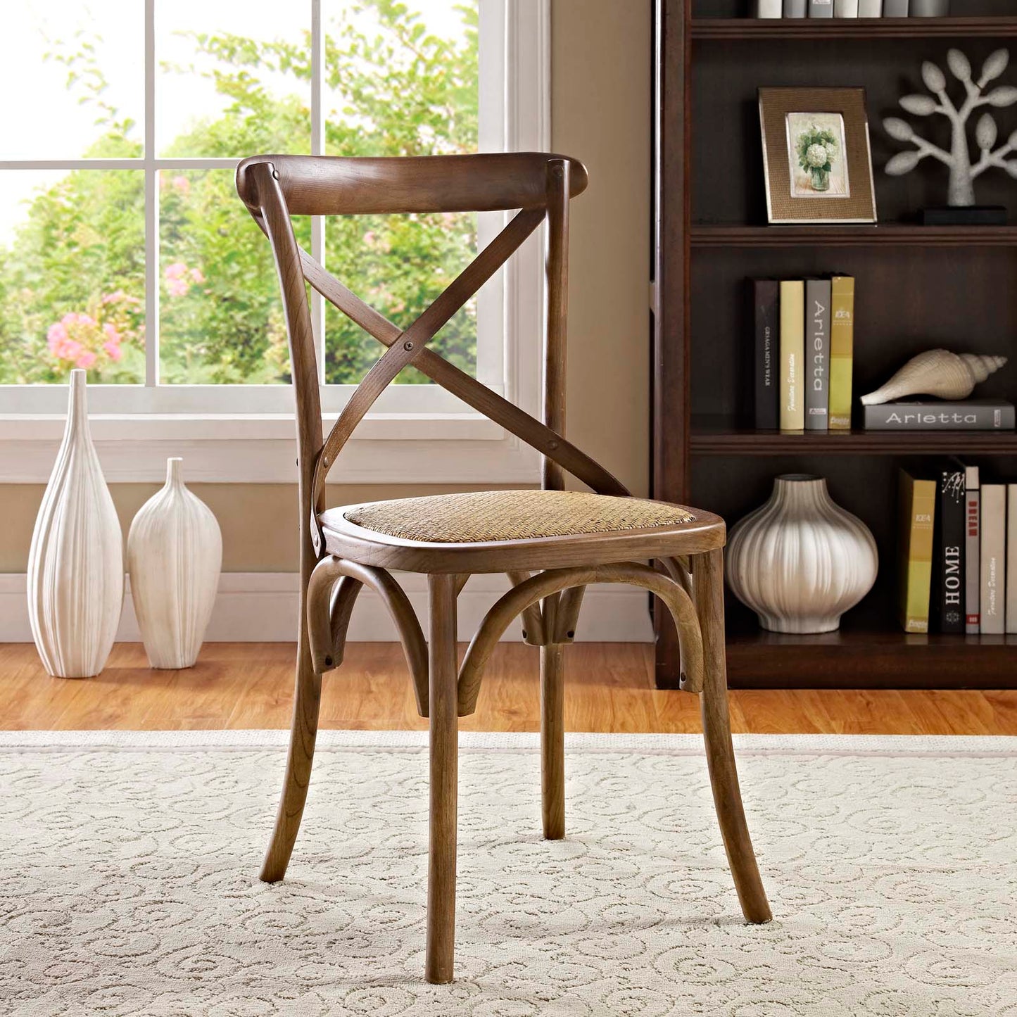 Gear Dining Side Chair Walnut EEI-1541-WAL