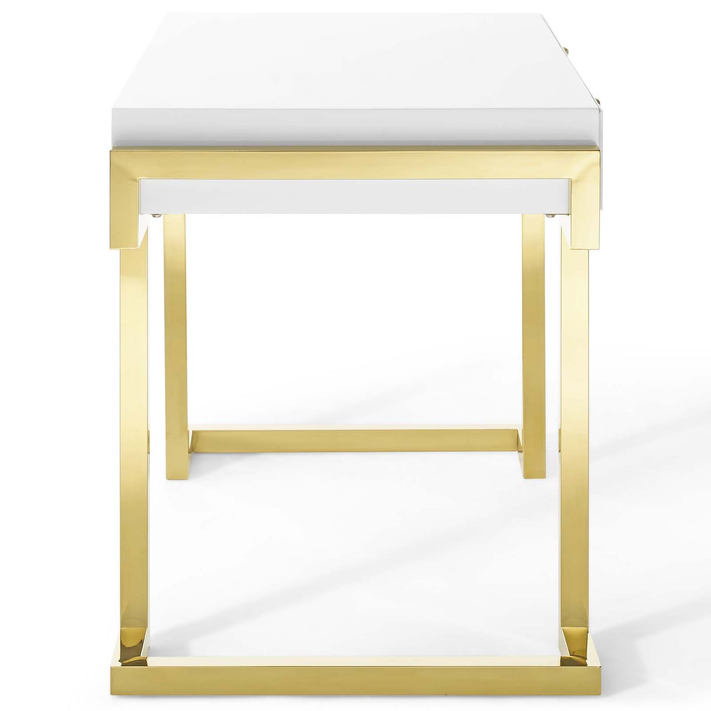 Ring Office Desk Gold White EEI-3862-GLD-WHI