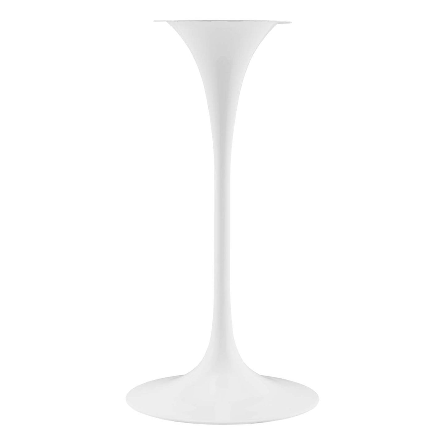 Lippa 28" Bar Table White Natural EEI-5200-WHI-NAT