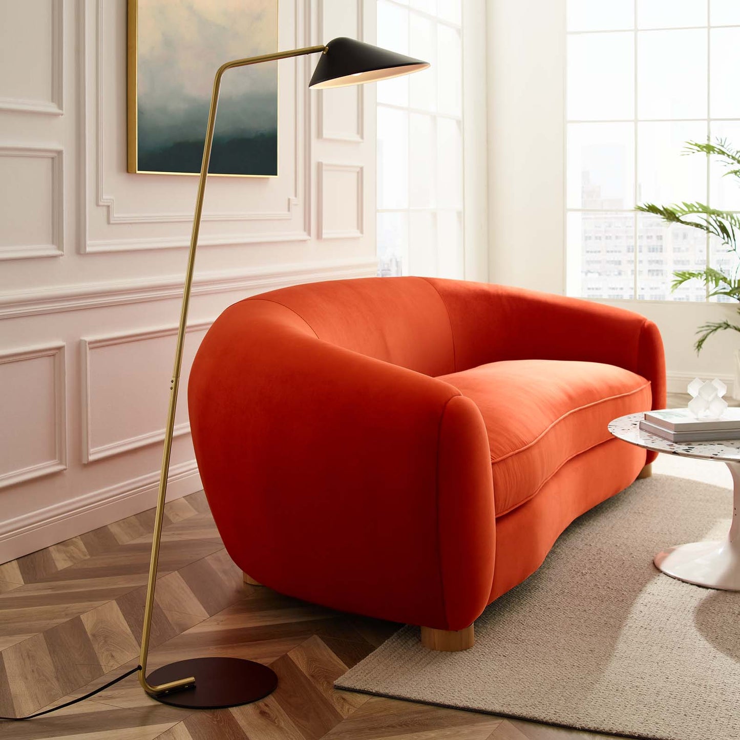 Journey Standing Floor Lamp Black
