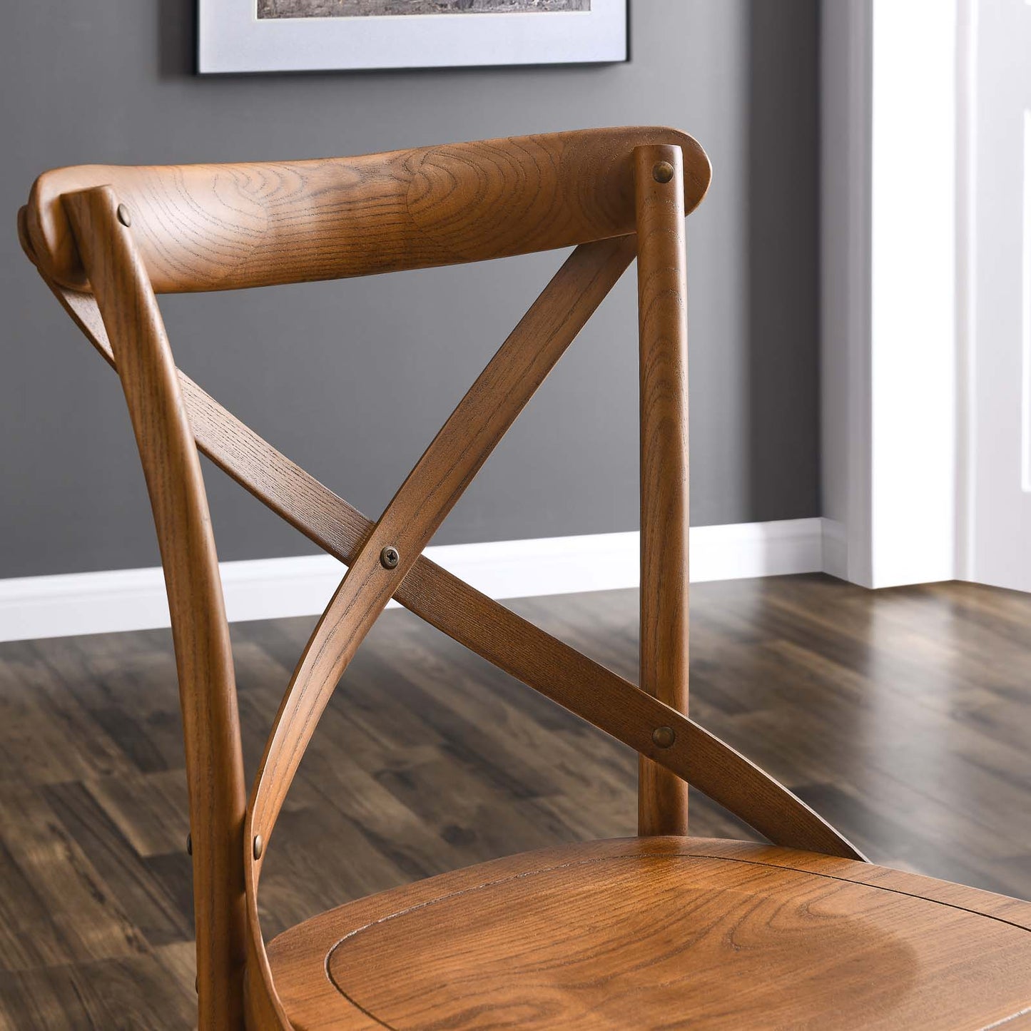 Gear Dining Side Chair Walnut EEI-5564-WAL