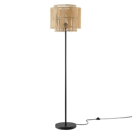 Nourish Bamboo Floor Lamp Natural EEI-5611-NAT