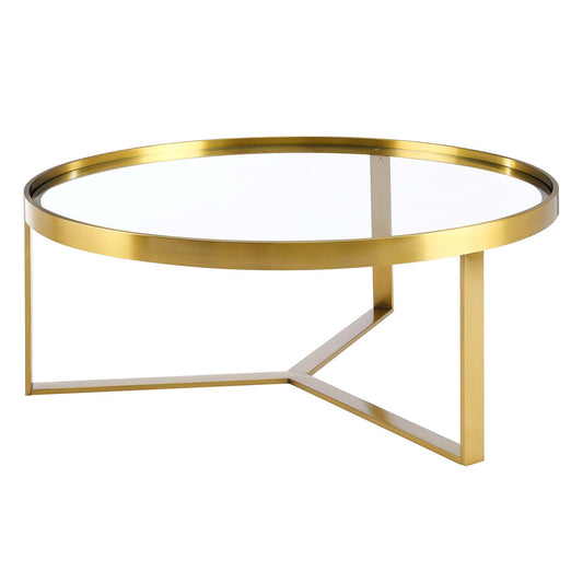 Relay Coffee Table Gold EEI-6153-GLD