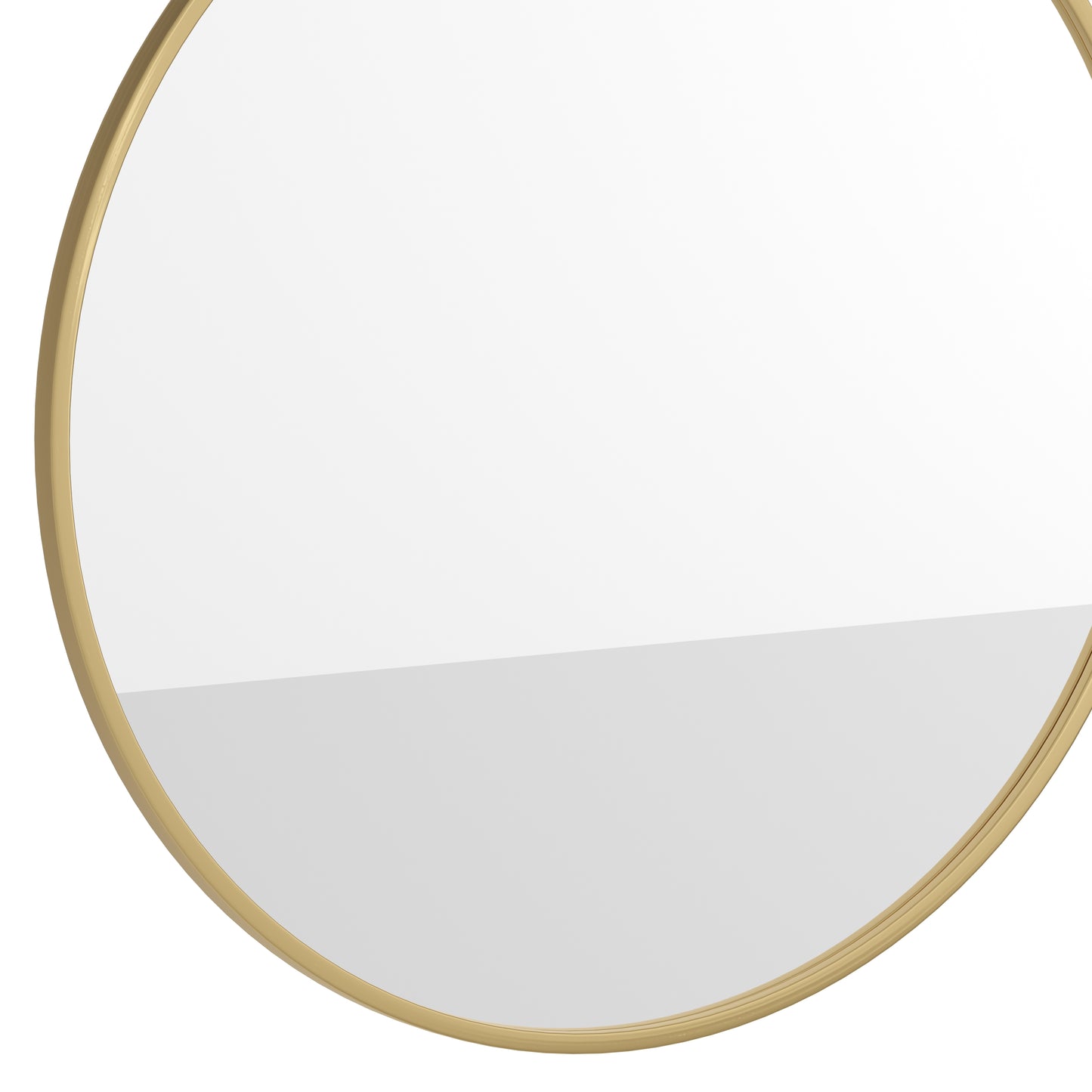 Gold 30" Round Wall Mirror HFKHD-0GD-CRE8-491315-GG