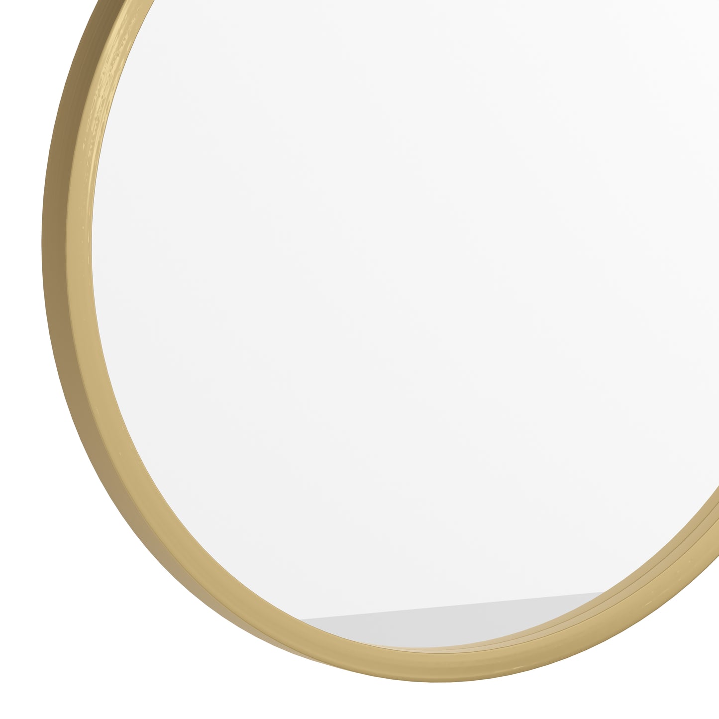 Gold 16" Round Wall Mirror HFKHD-6GD-CRE8-191315-GG