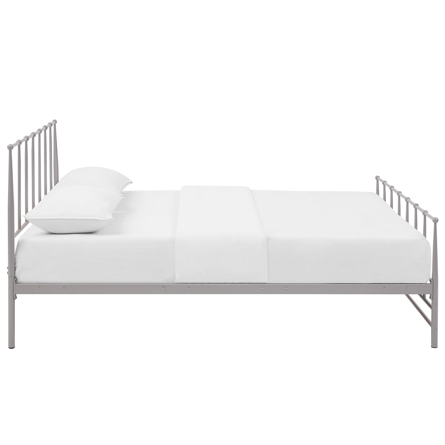 Estate King Bed Gray MOD-5483-GRY