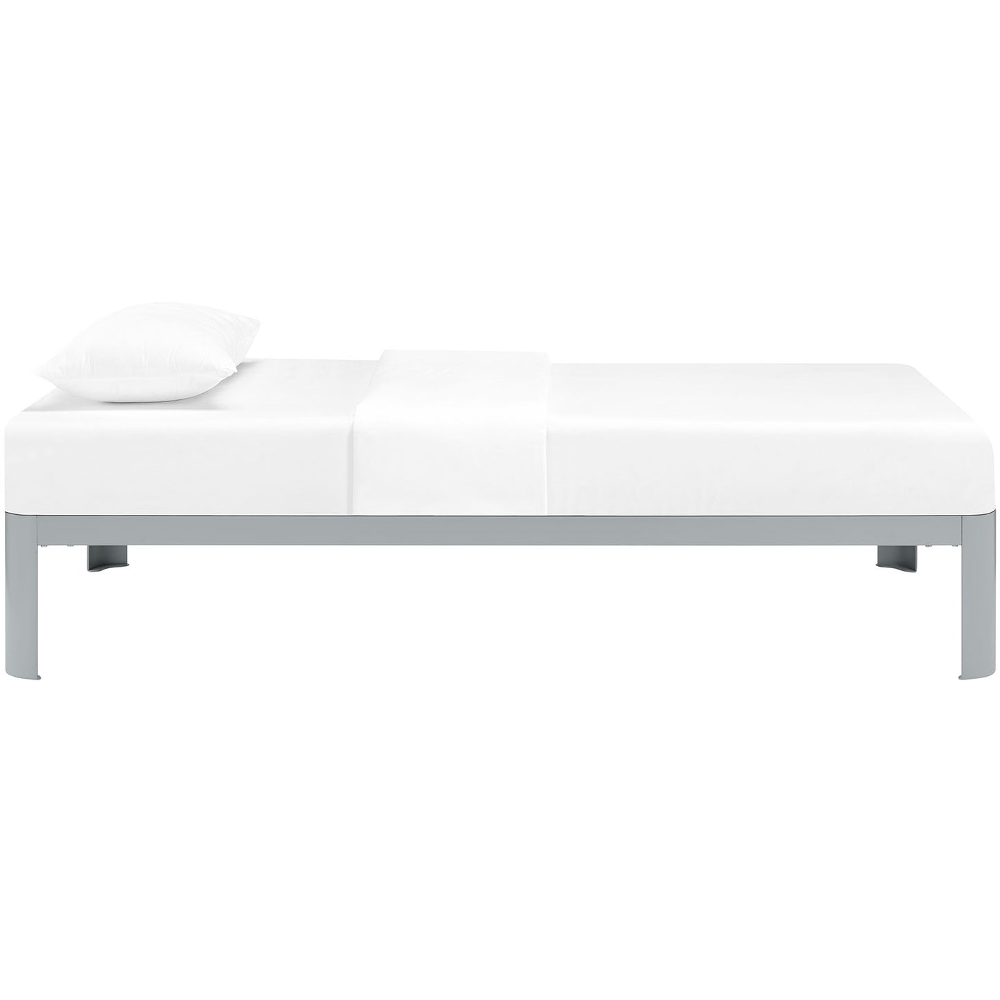 Corinne Twin Bed Frame Gray MOD-5754-GRY