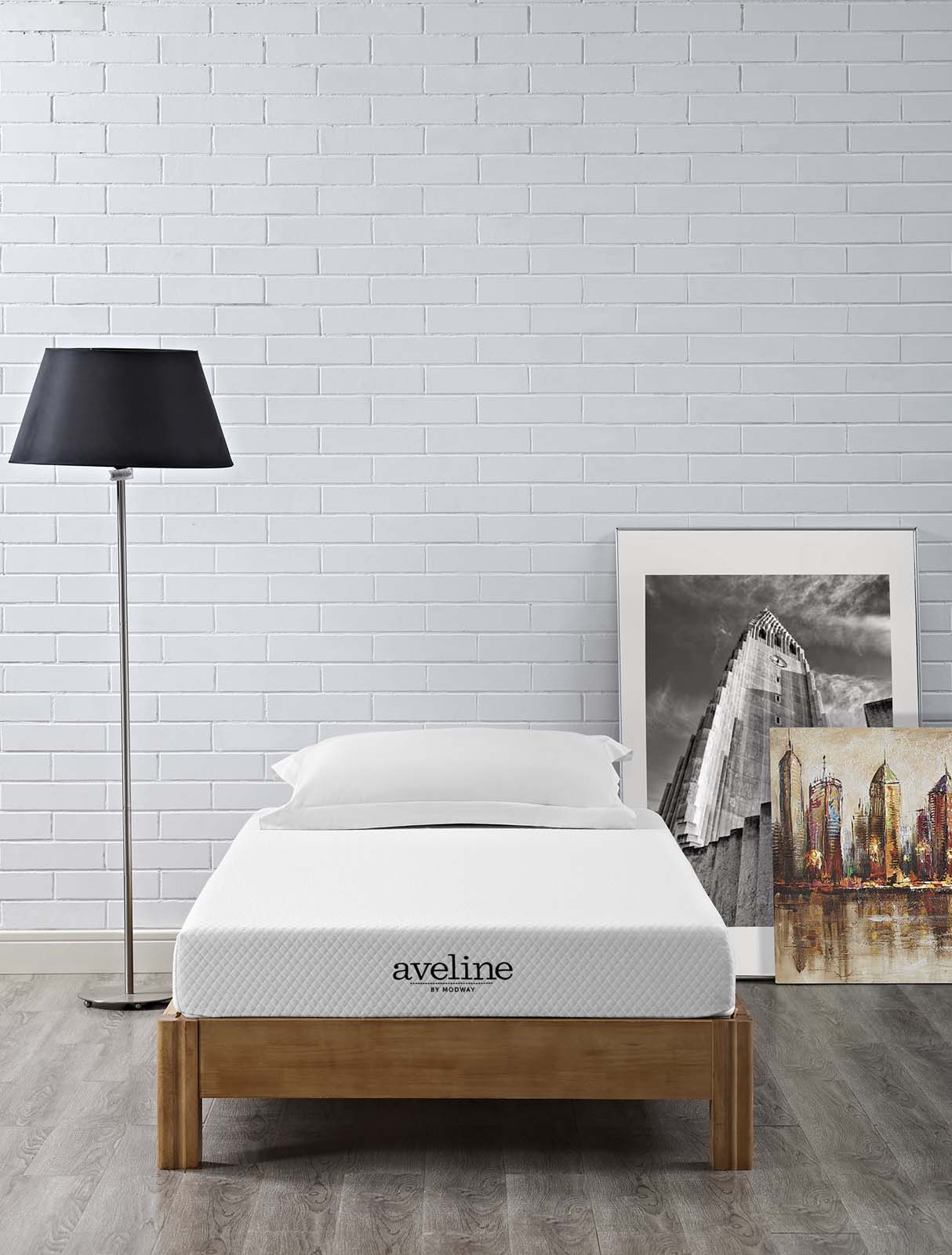 Aveline 6" Narrow Twin Mattress White
