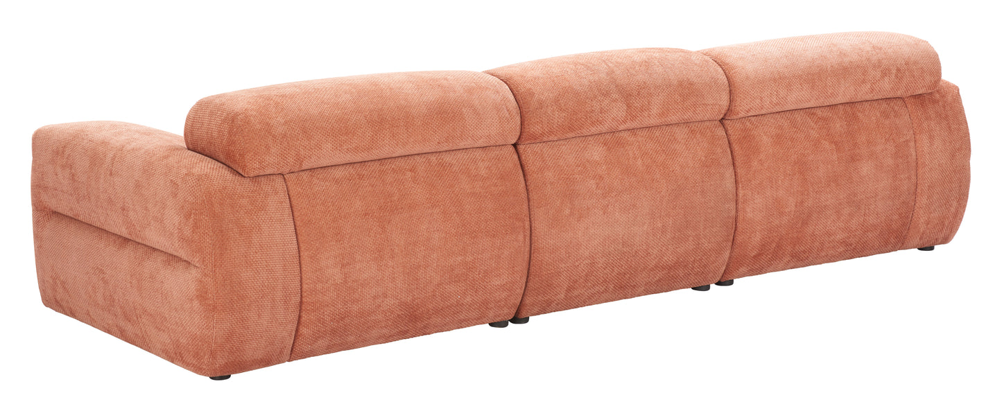 Alis Modular Sectional Orange - 5