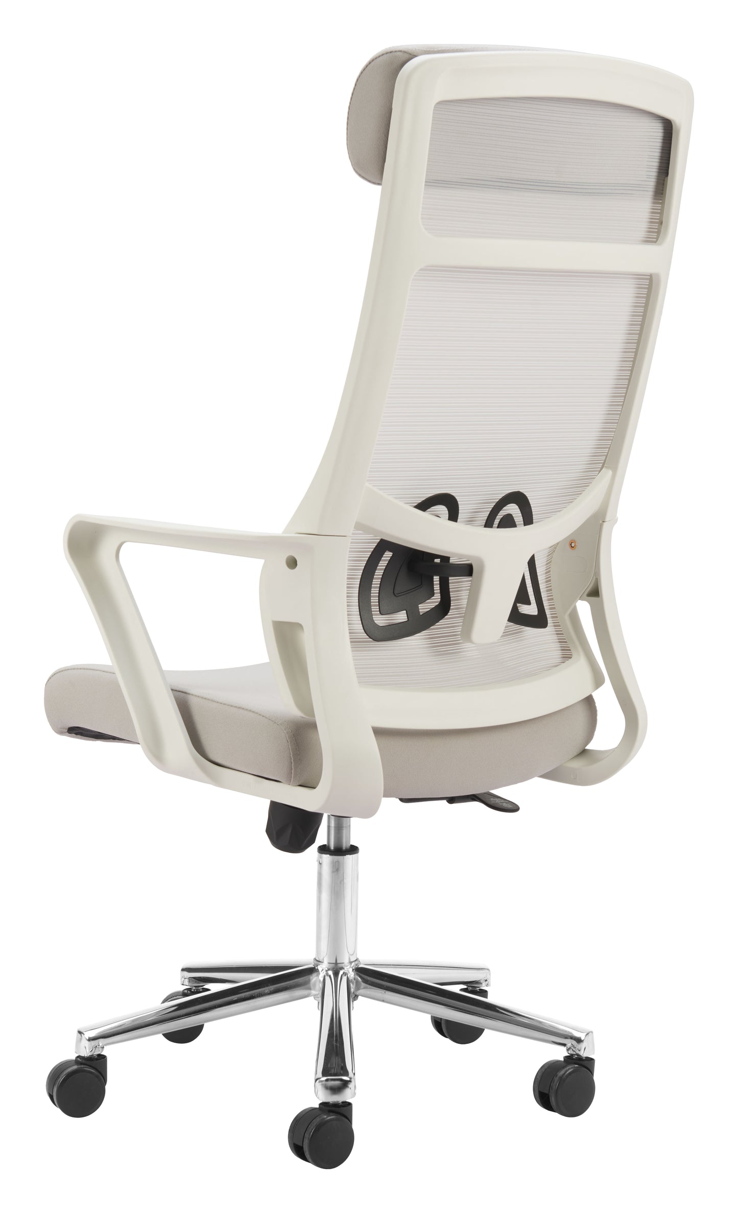 Jett High Back Office Chair Light Gray - 5