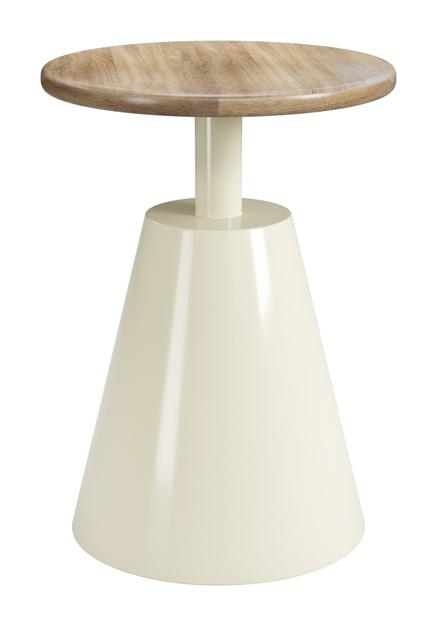 Sira Side Table Natural & Ivory - 3