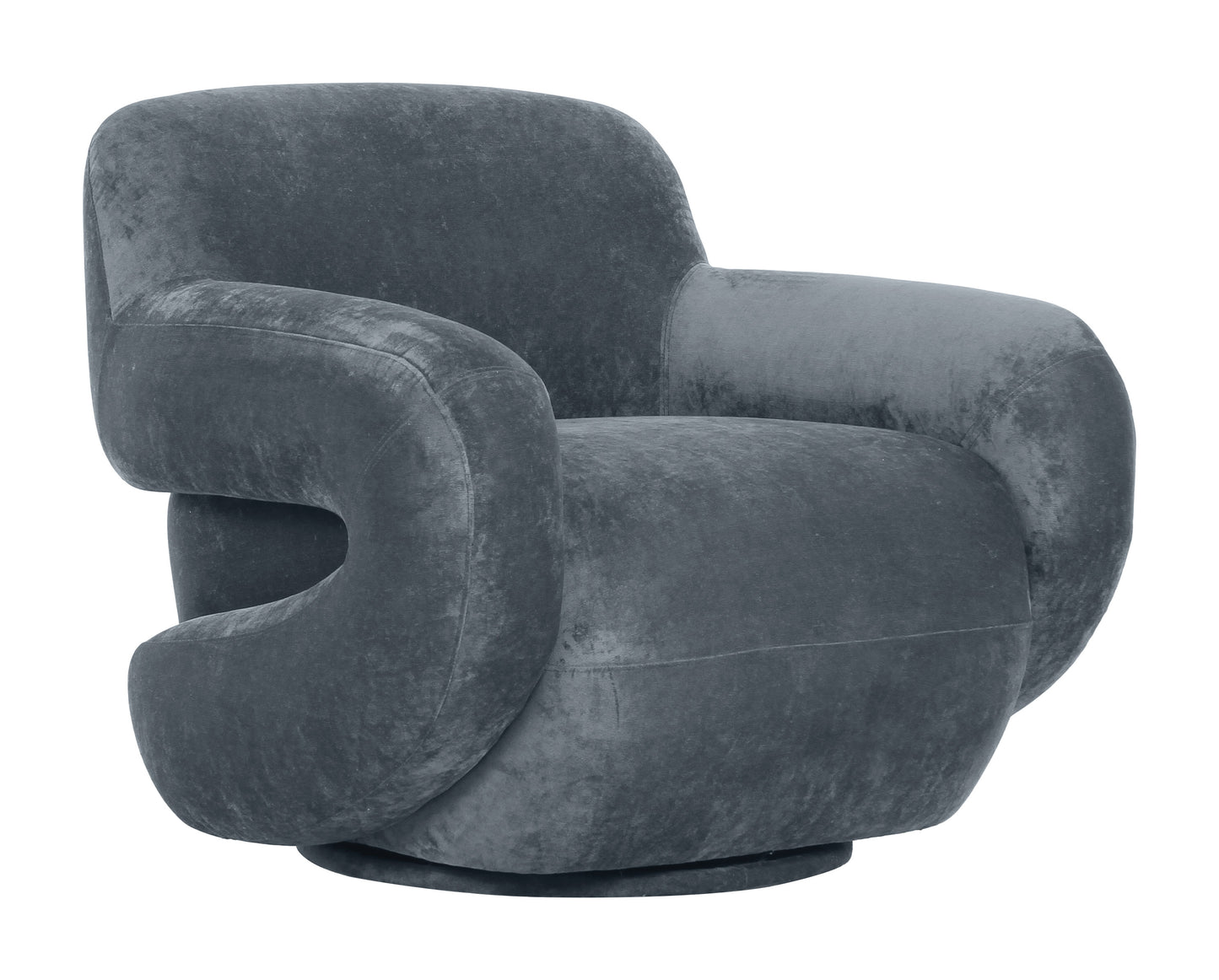 Boble Swivel Chair Storm Gray - 6