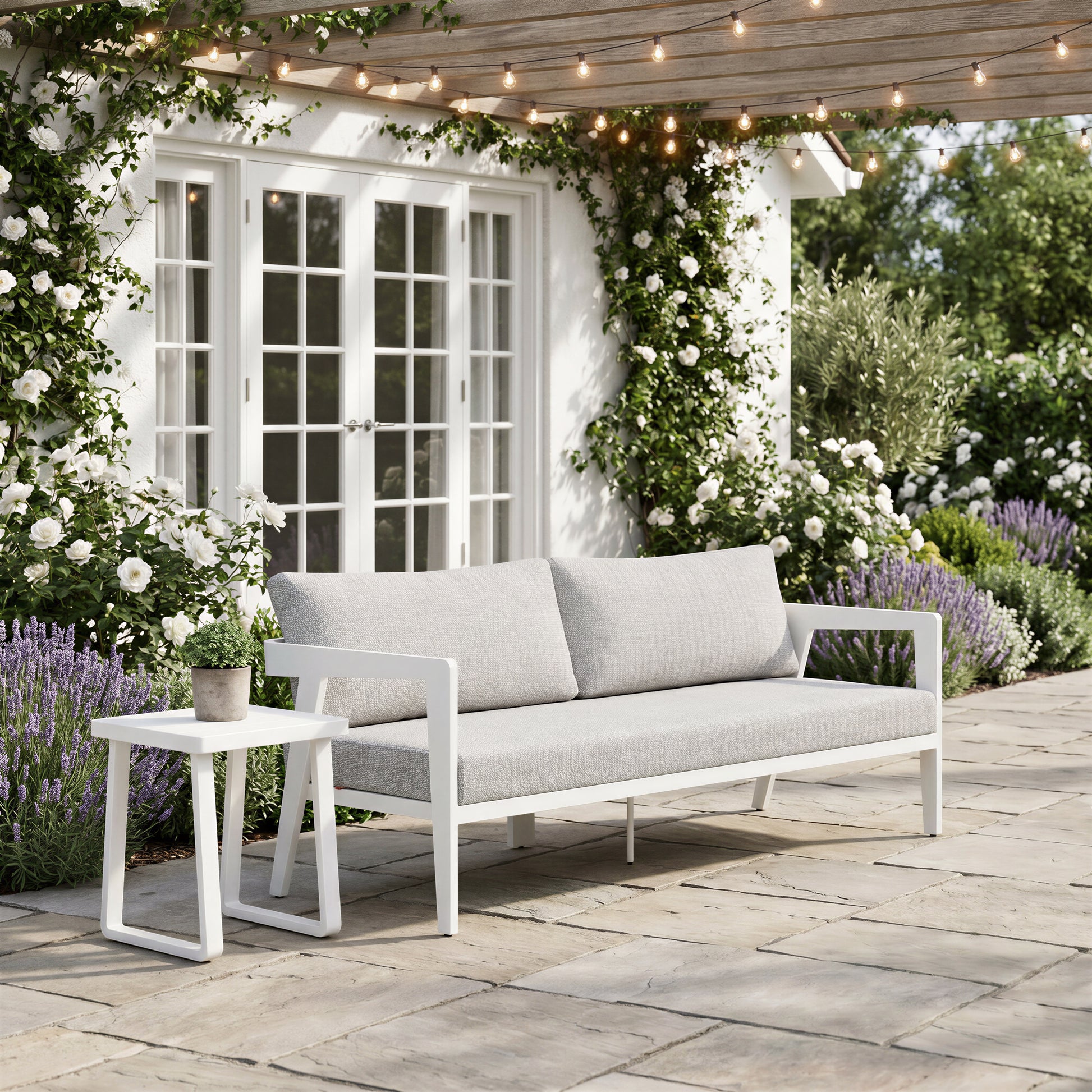 Roccia Sofa Gray - 10