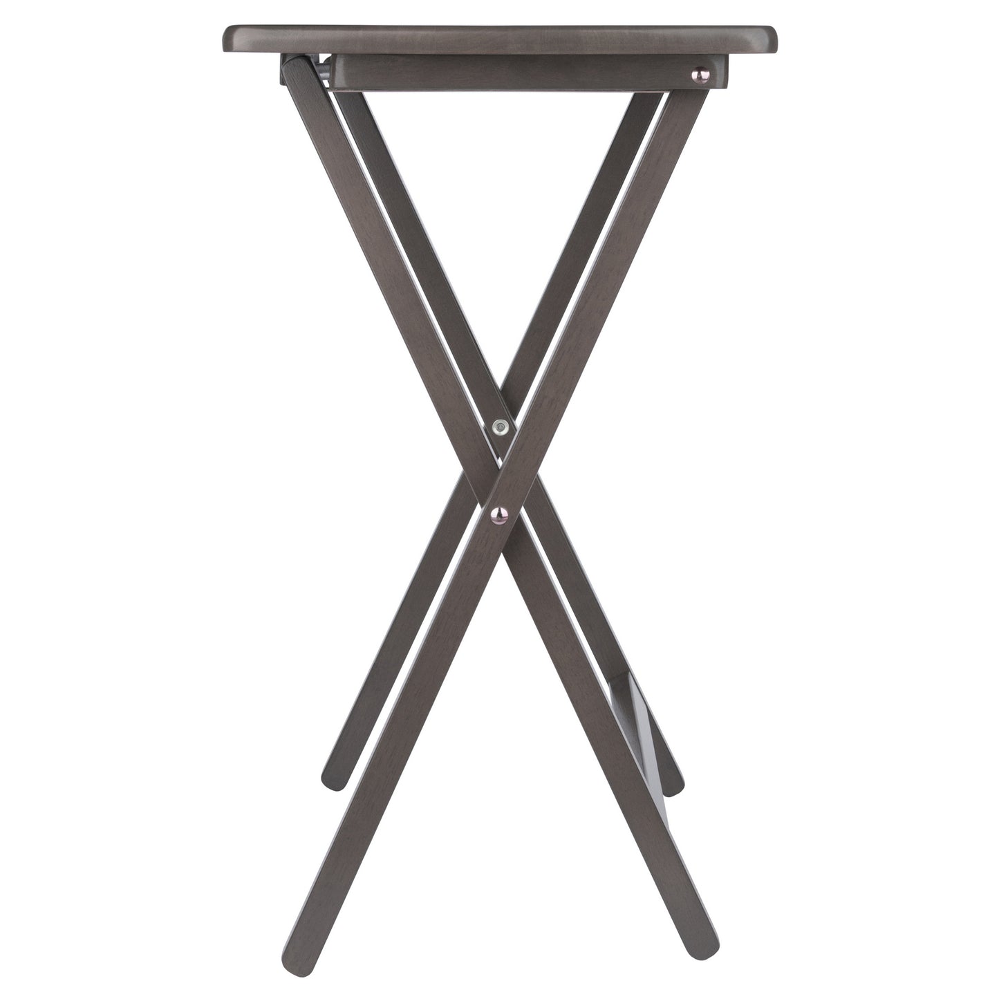 Alex 2-Pc Snack Tables, Oyster Gray