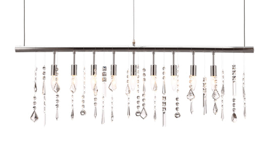 Shooting Stars Ceiling Lamp Chrome