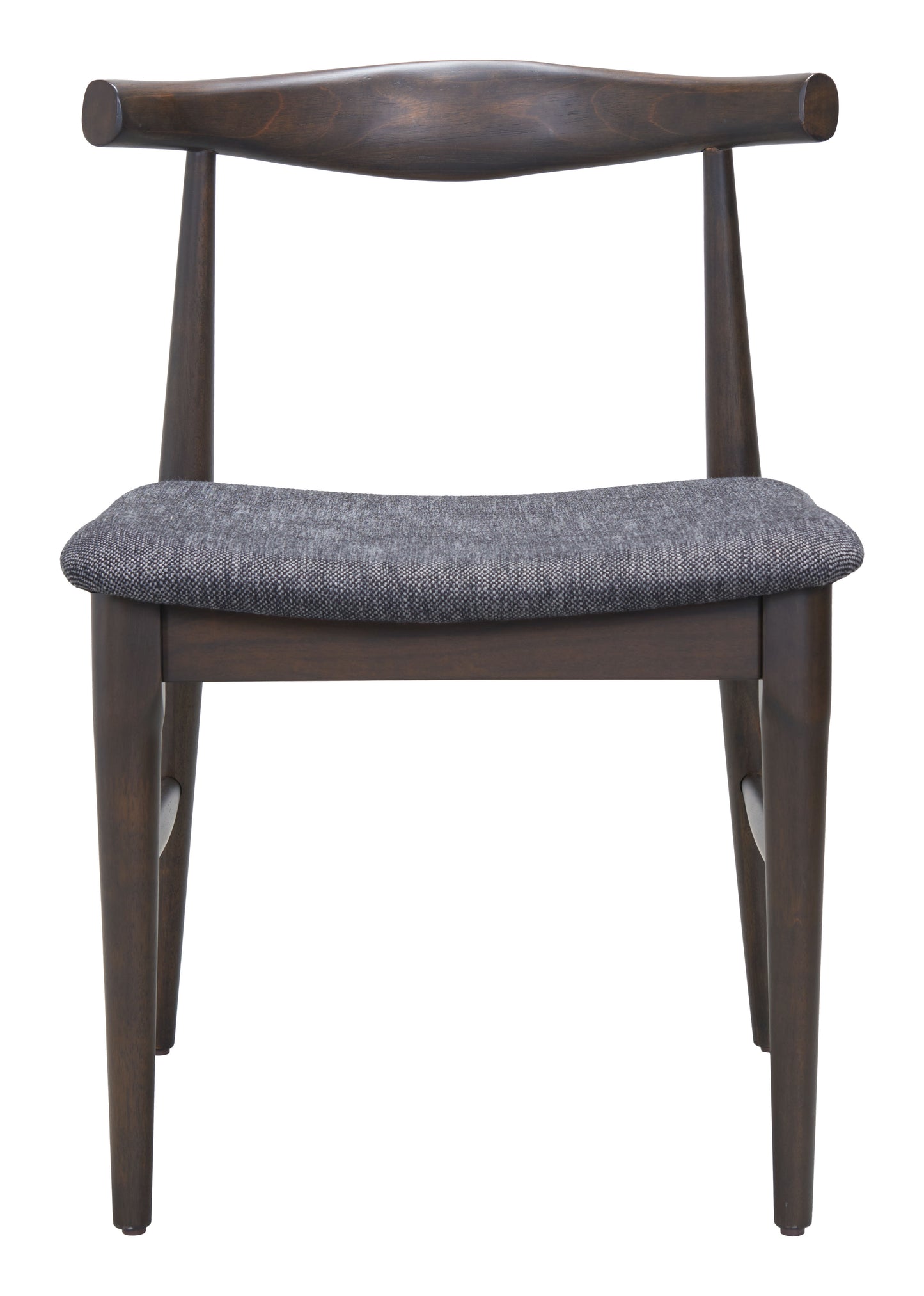 Tuzka Dining Chair (Set of 2) Gray & Espresso - 3